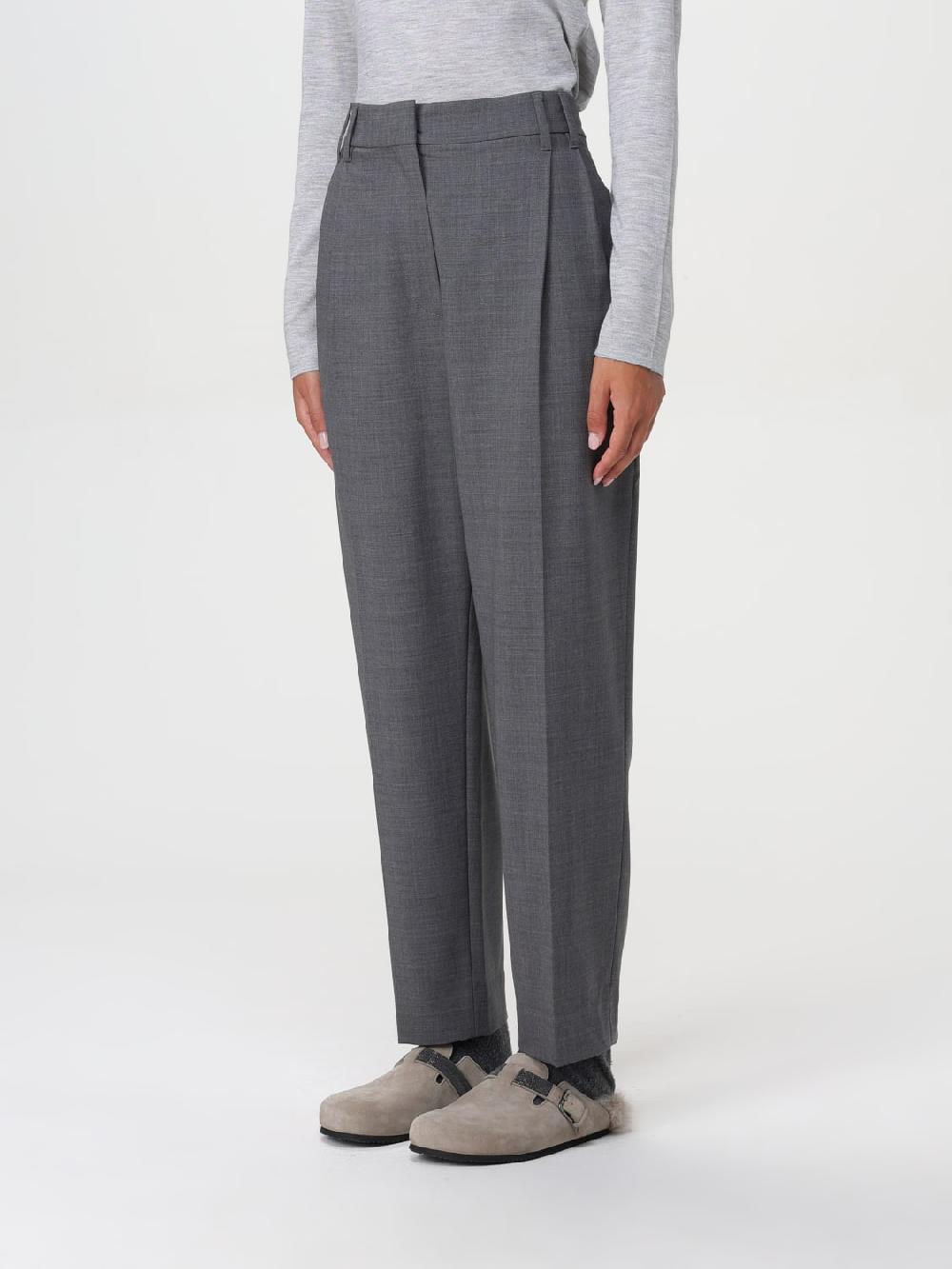 Giglio Pantalone Brunello Cucinelli in lana vergine Outlet