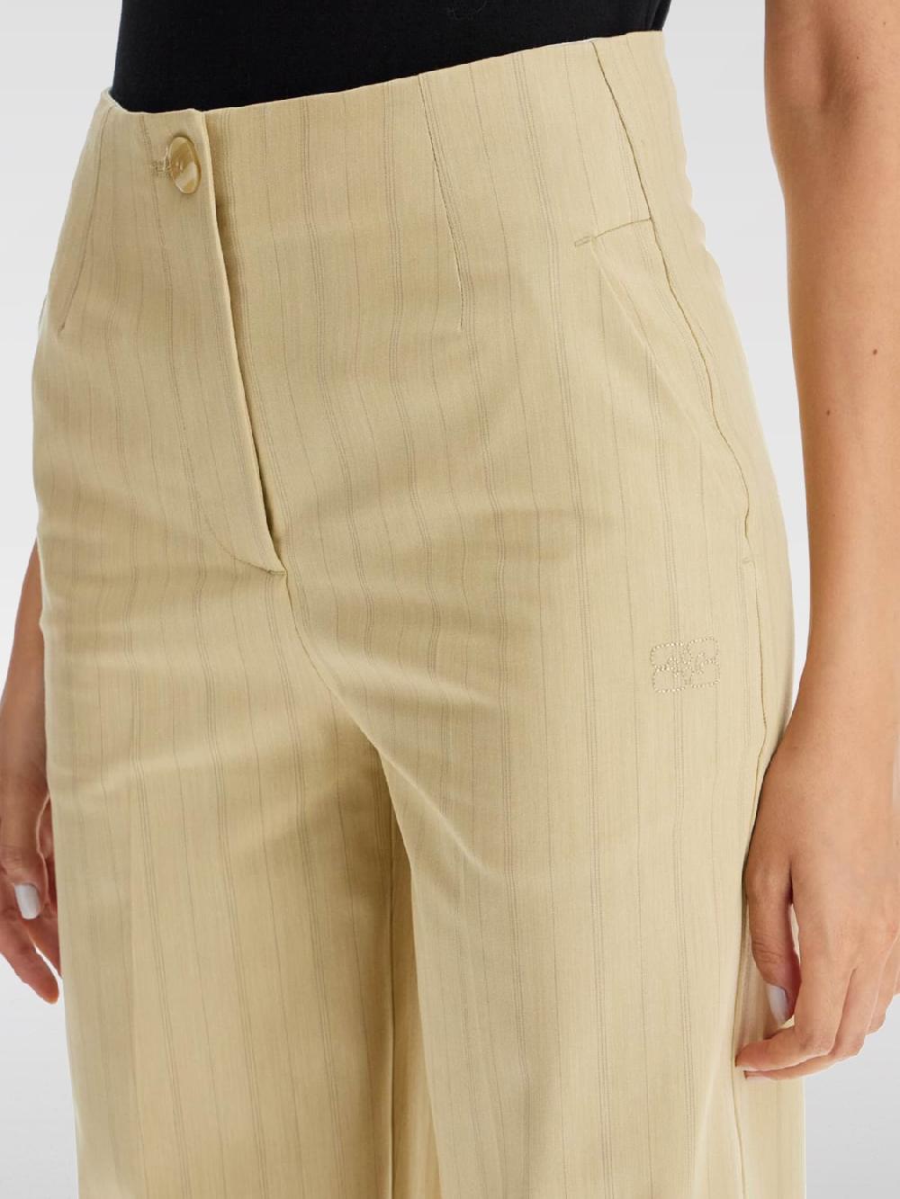 Giglio Pantalone Ganni in misto viscosa Offerte
