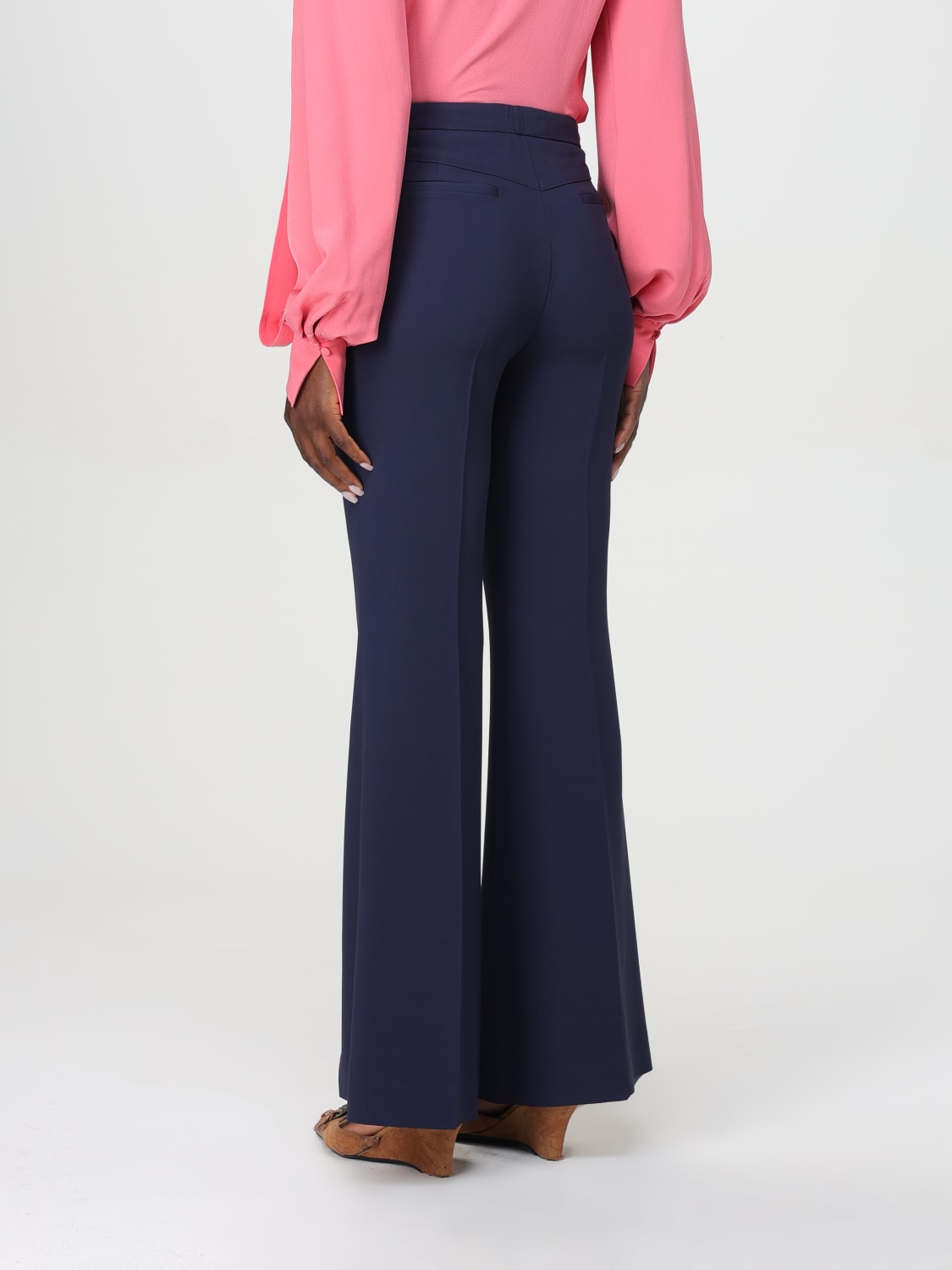 Giglio Pantalone Etro in viscosa stretch Vendite Flash