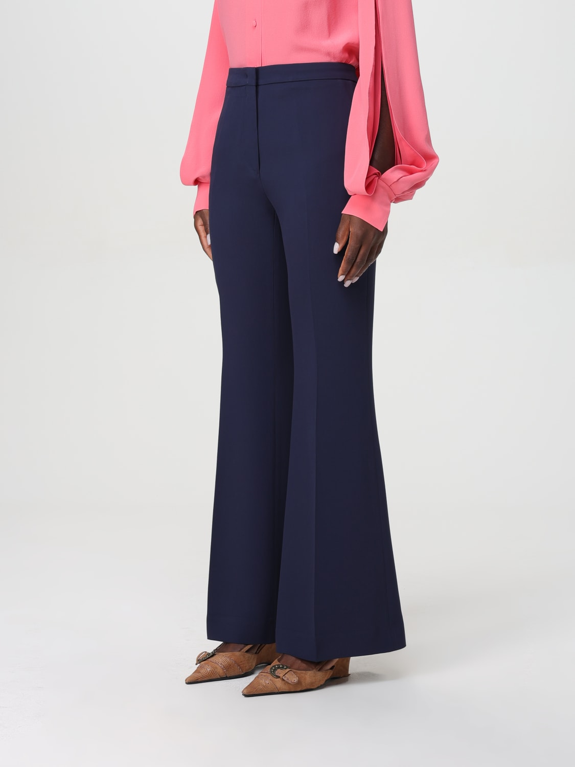 Giglio Pantalone Etro in viscosa stretch Vendite Flash