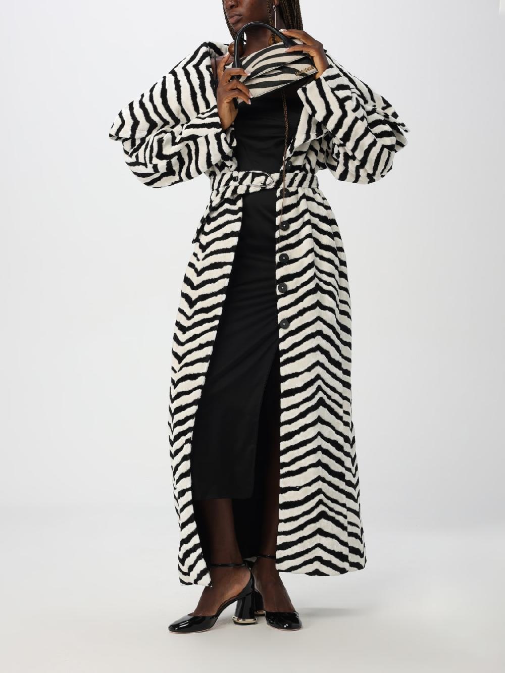 Giglio Cappotto Jacquemus in cotone animalier Sconto di tempo limitato