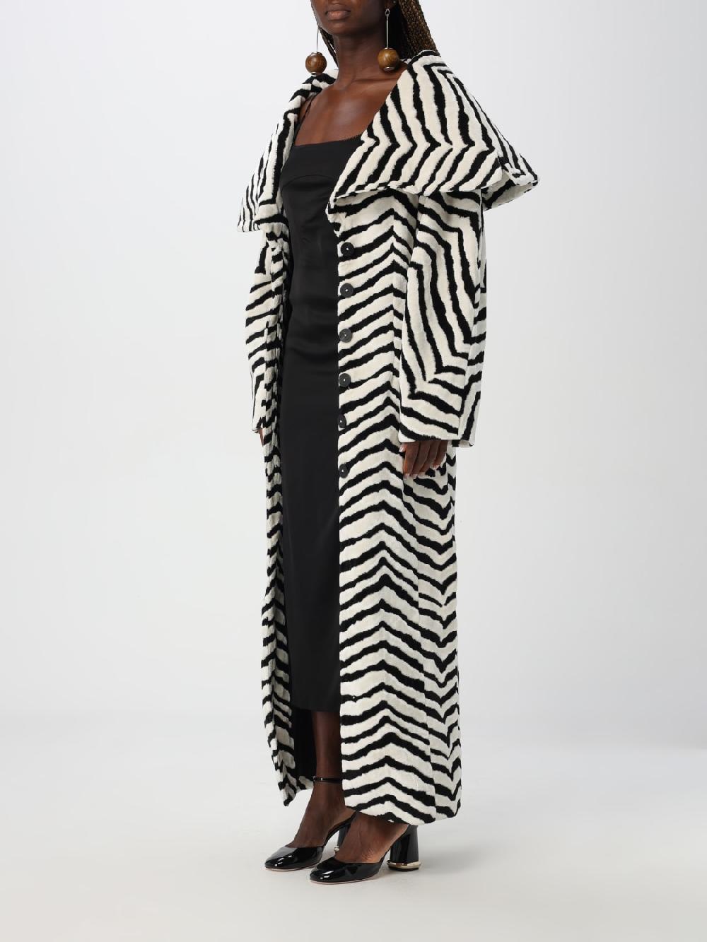Giglio Cappotto Jacquemus in cotone animalier Sconto di tempo limitato