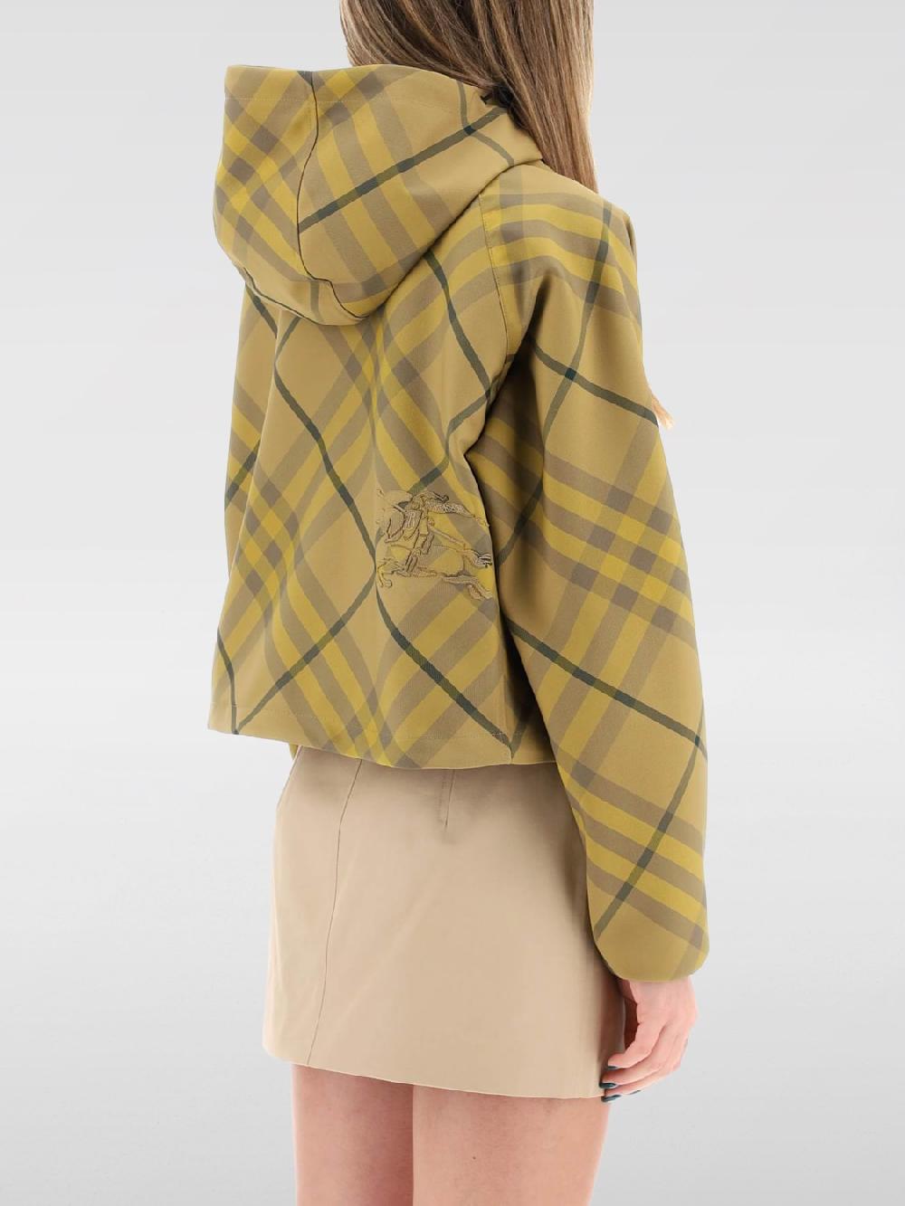 Giglio Bomber Burberry in nylon stampato Offerta speciale