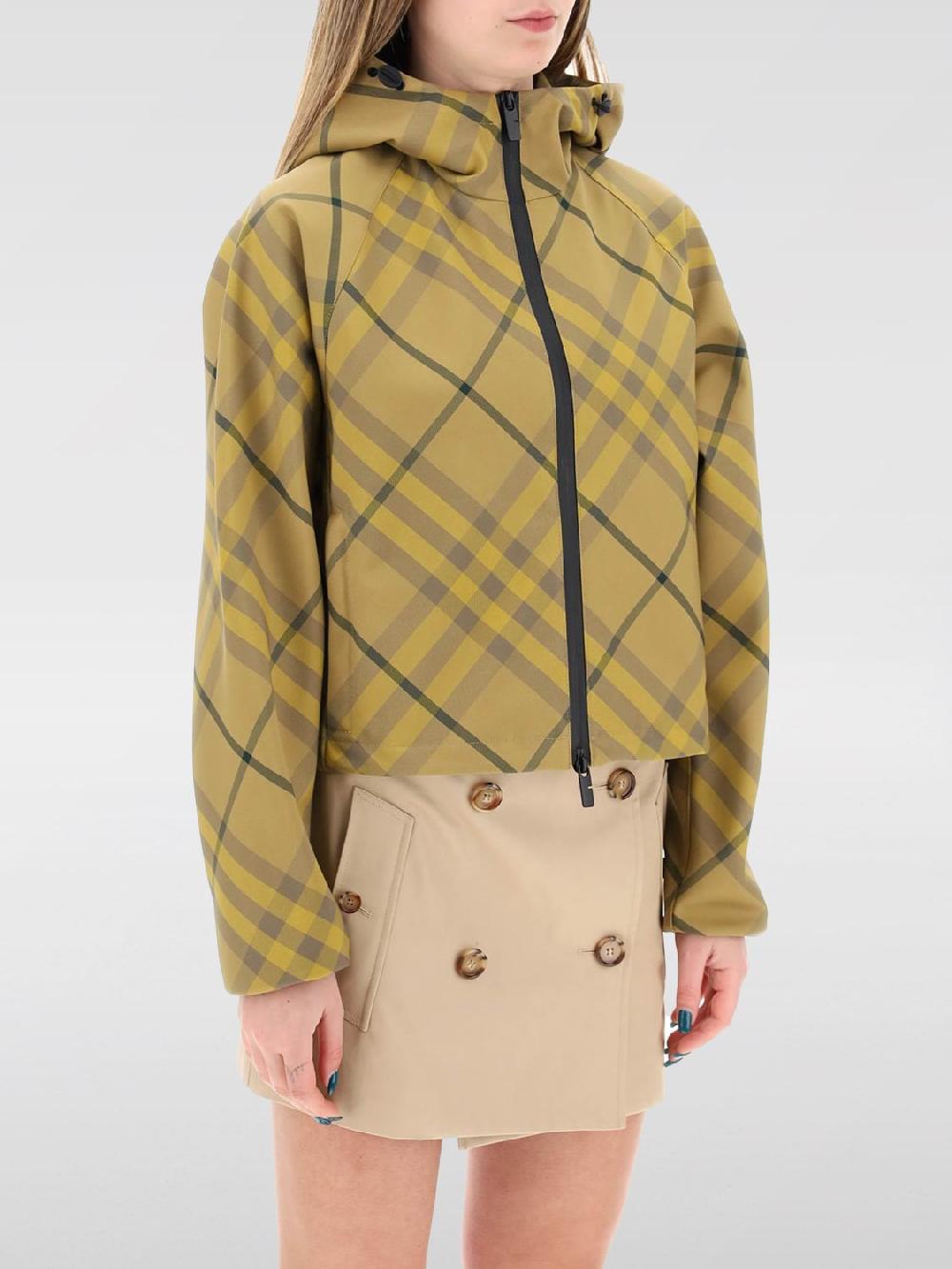 Giglio Bomber Burberry in nylon stampato Offerta speciale