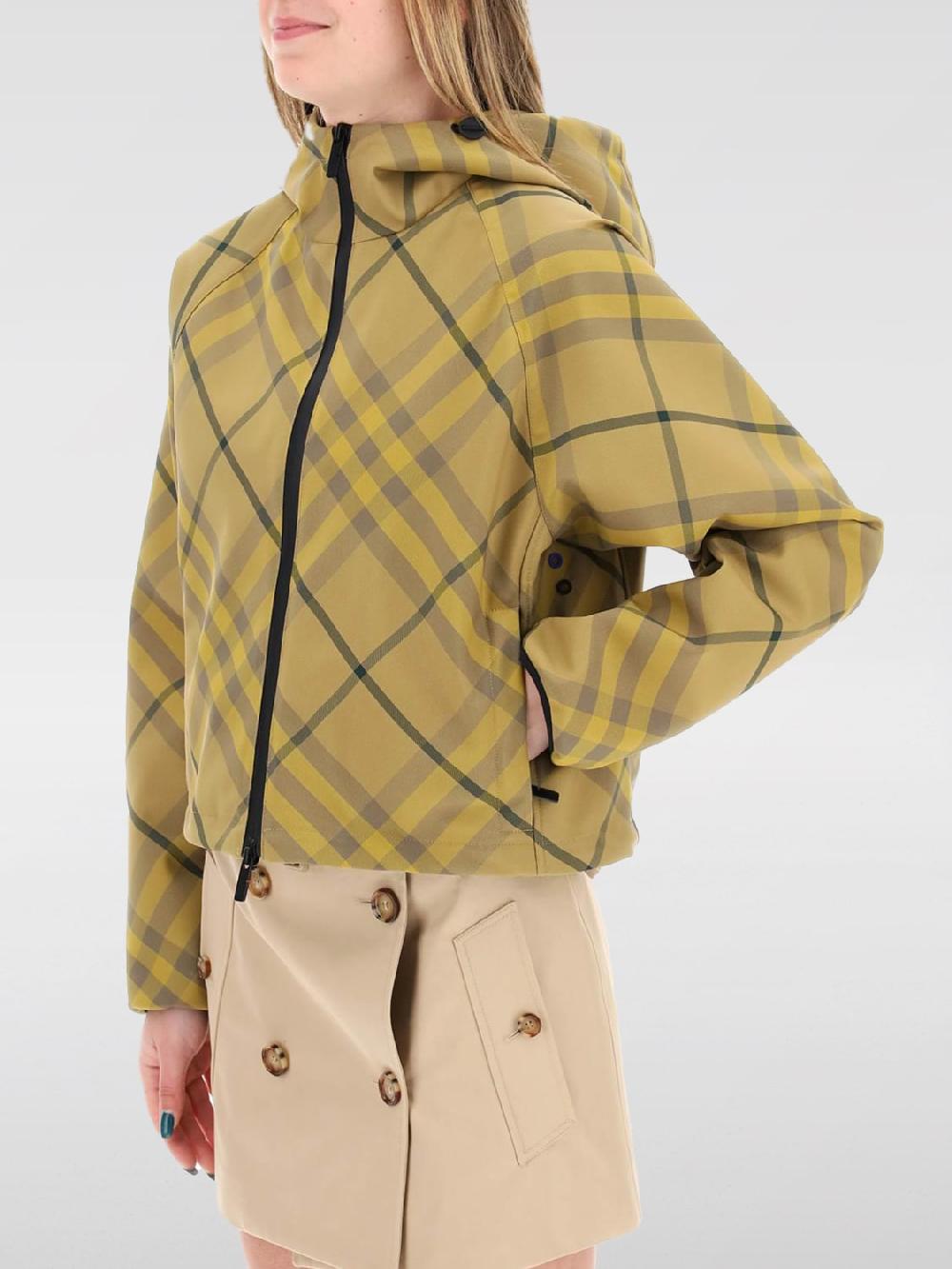 Giglio Bomber Burberry in nylon stampato Offerta speciale