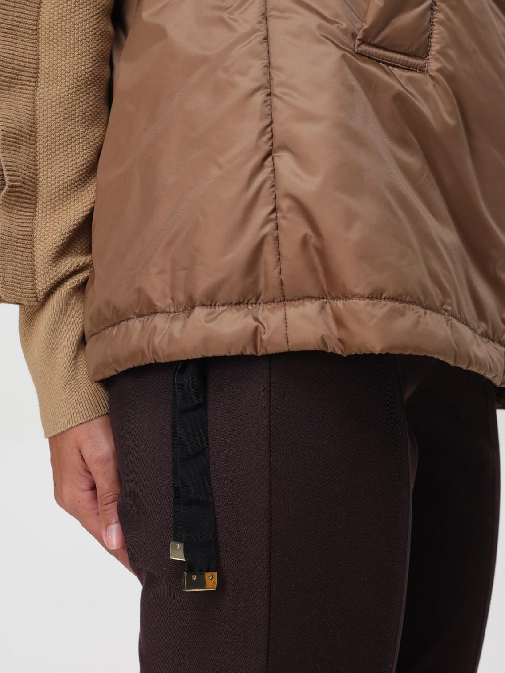 Giglio Piumino a gilet con cappuccio Max Mara Grande vendita