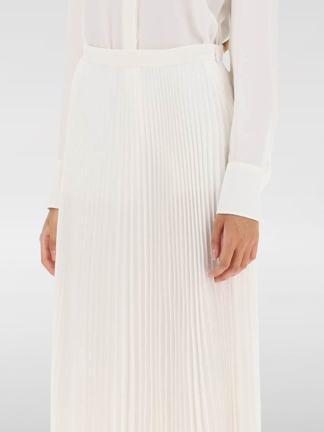Giglio Gonna Valentino in seta plissettata Flash Sale