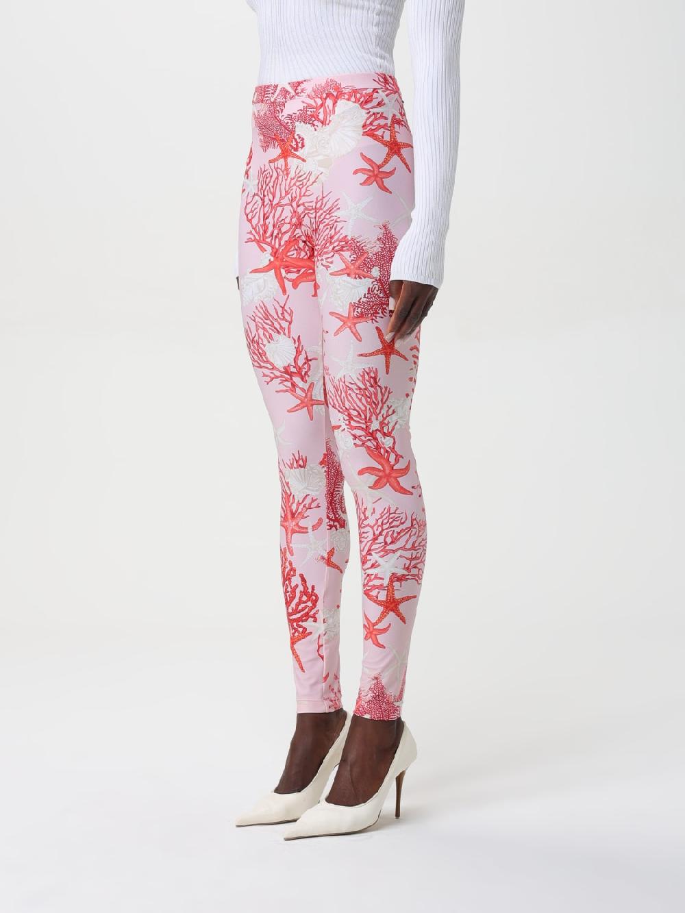 Giglio Leggings stampato Barocco Sea Versace Offerta Pasqua
