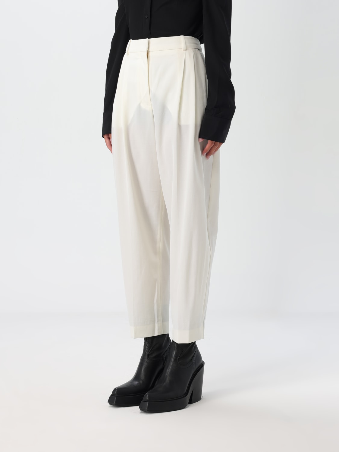 Giglio Pantalone Stella McCartney in lana Vendita calda