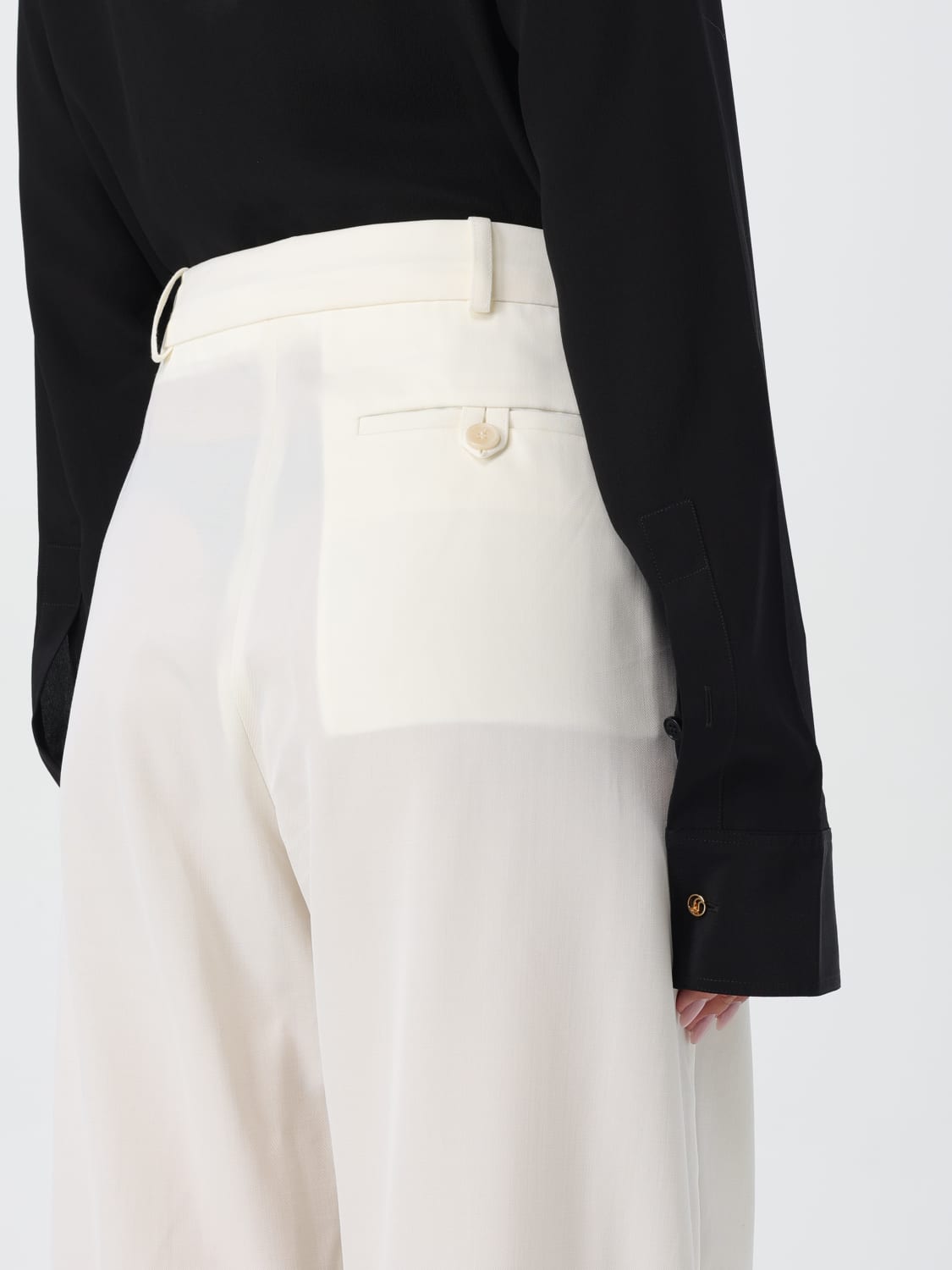 Giglio Pantalone Stella McCartney in lana Vendita calda