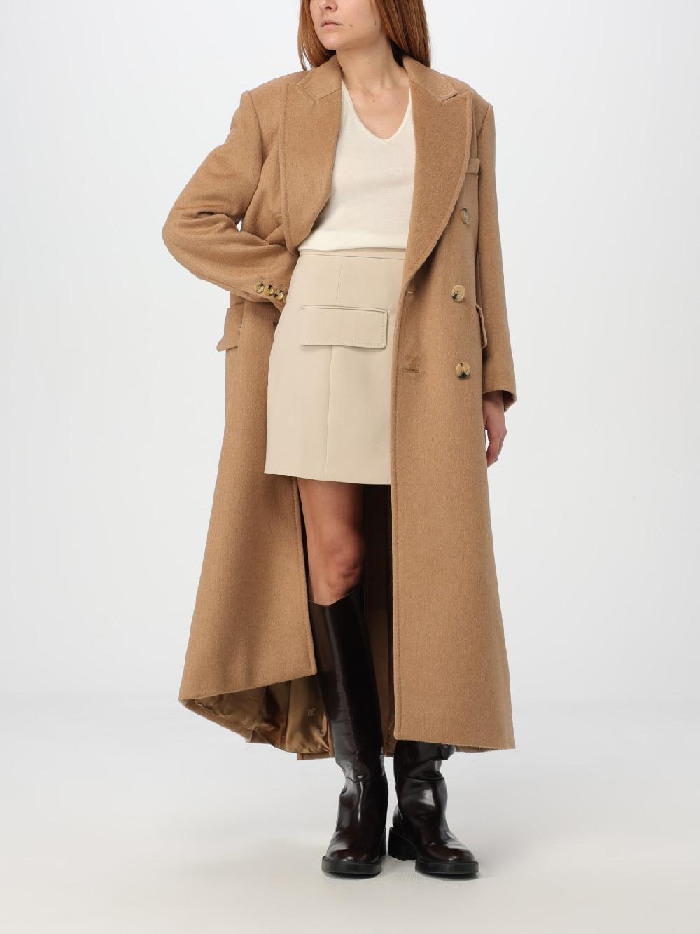 Giglio Cappotto a doppiopetto Max Mara in lana Offerte esclusive