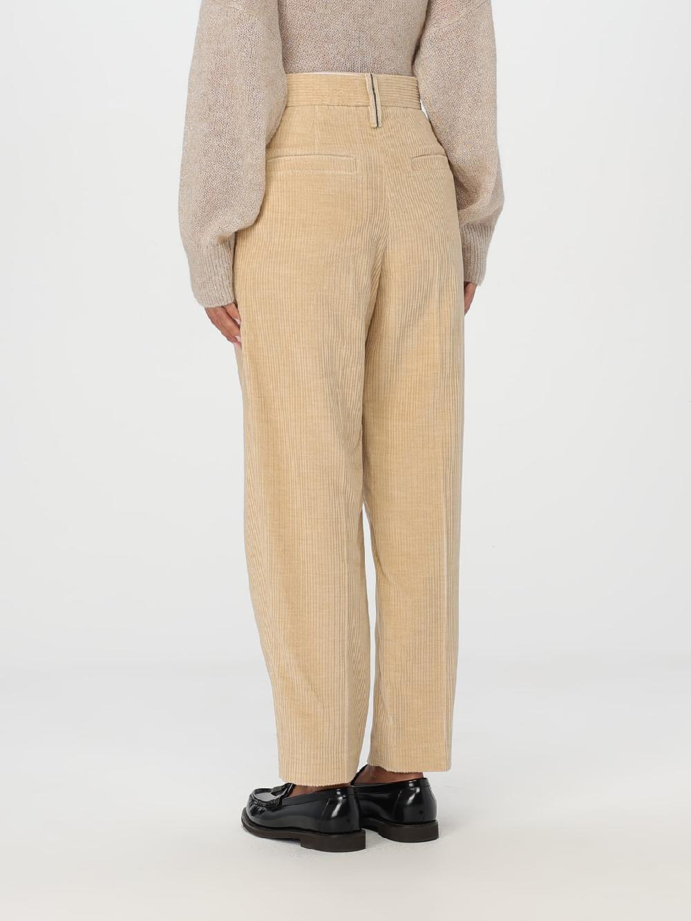 Giglio Pantalone in misto cotone Brunello Cucinelli Offerte giornaliere