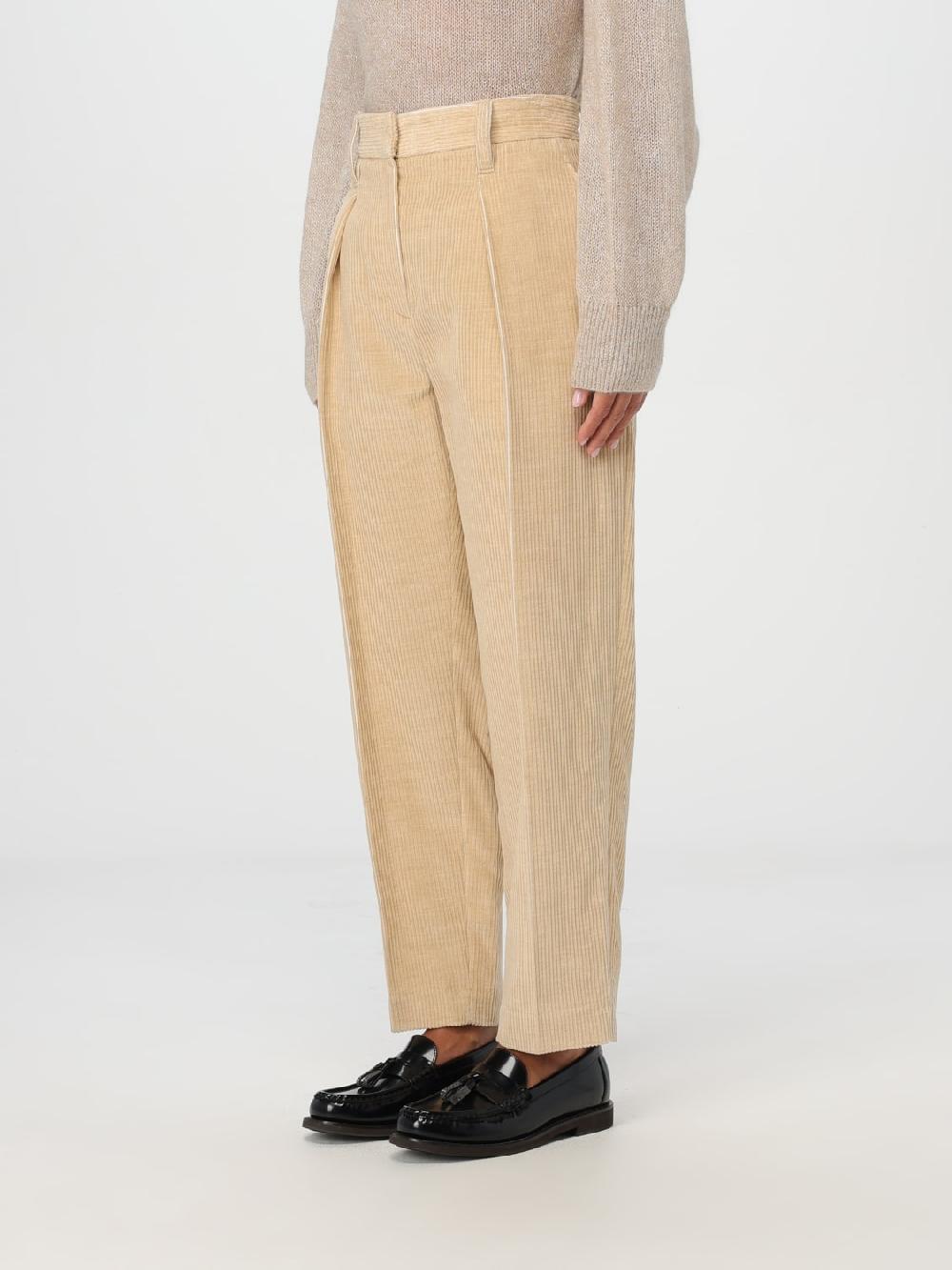 Giglio Pantalone in misto cotone Brunello Cucinelli Offerte giornaliere