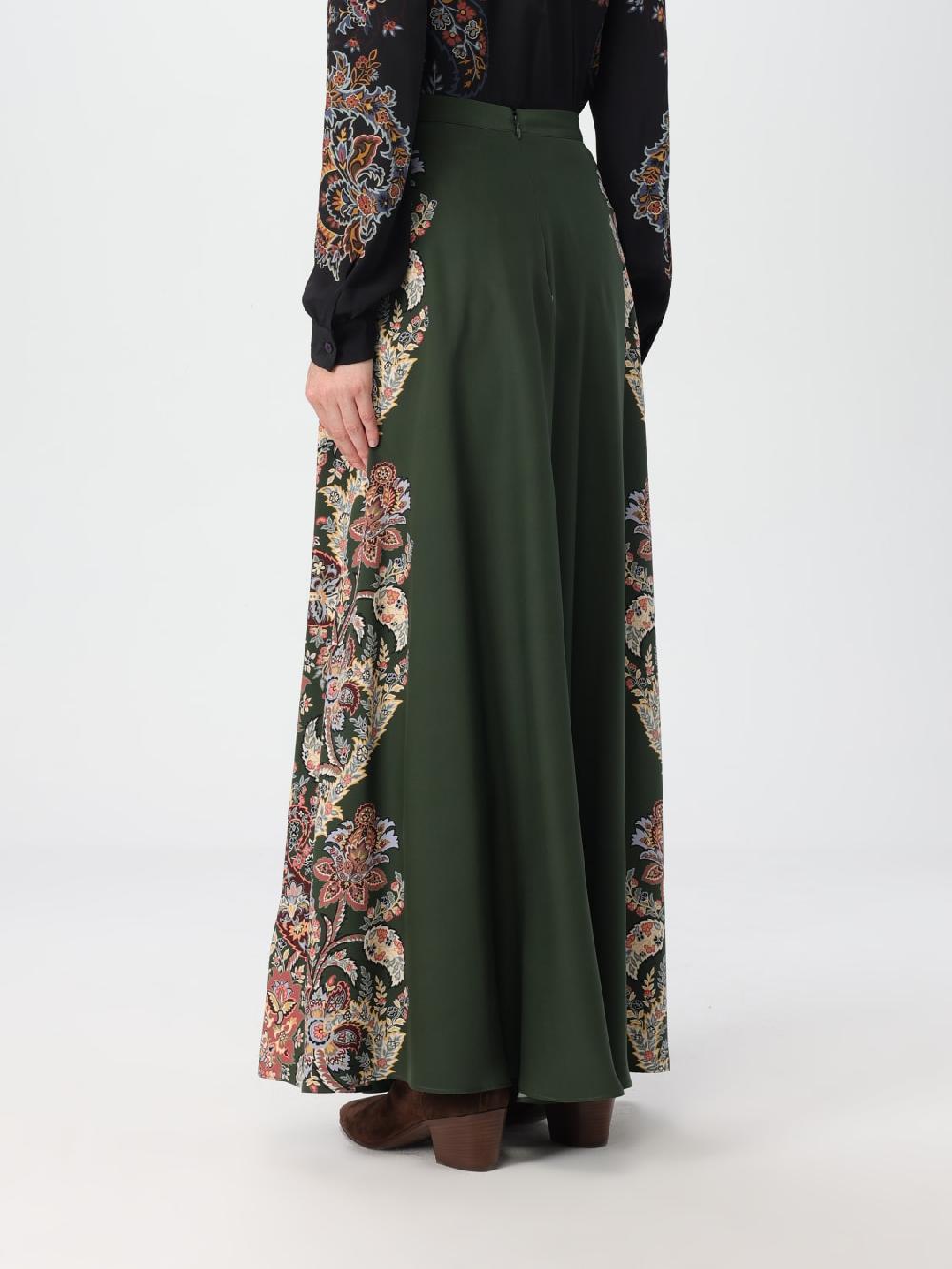 Giglio Gonna Etro in seta con stampa Paisley Offerte speciali