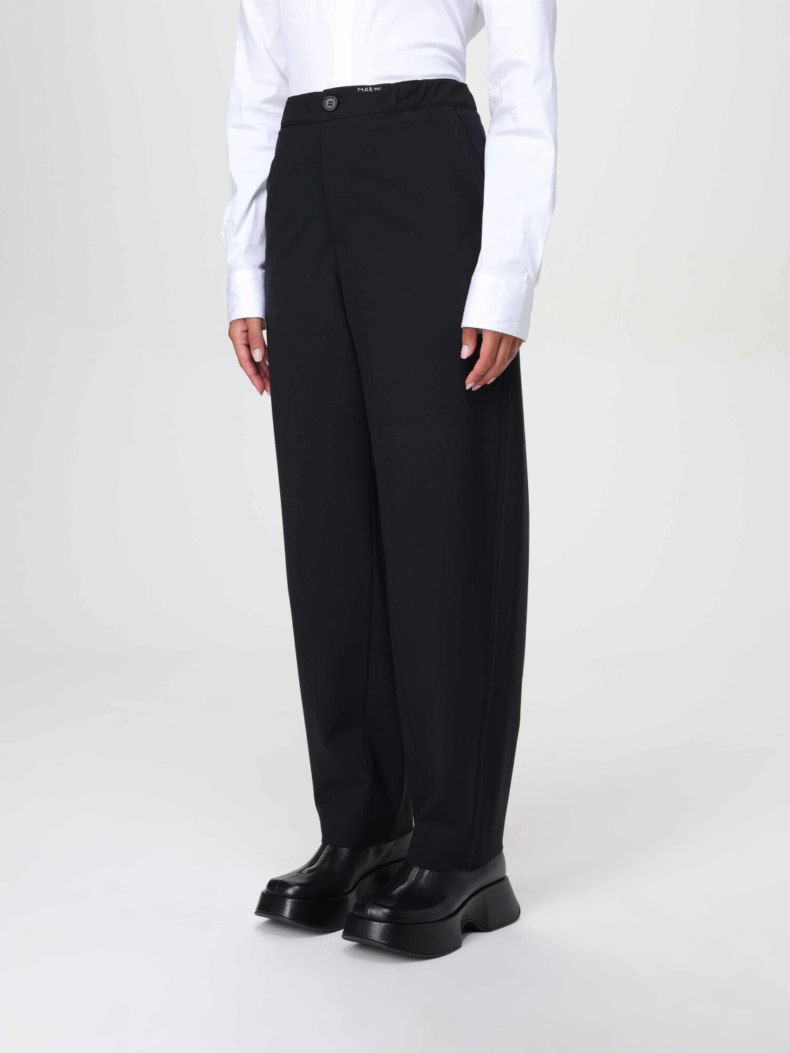 Giglio Pantalone Marni in misto lana vergine Super Saving Price