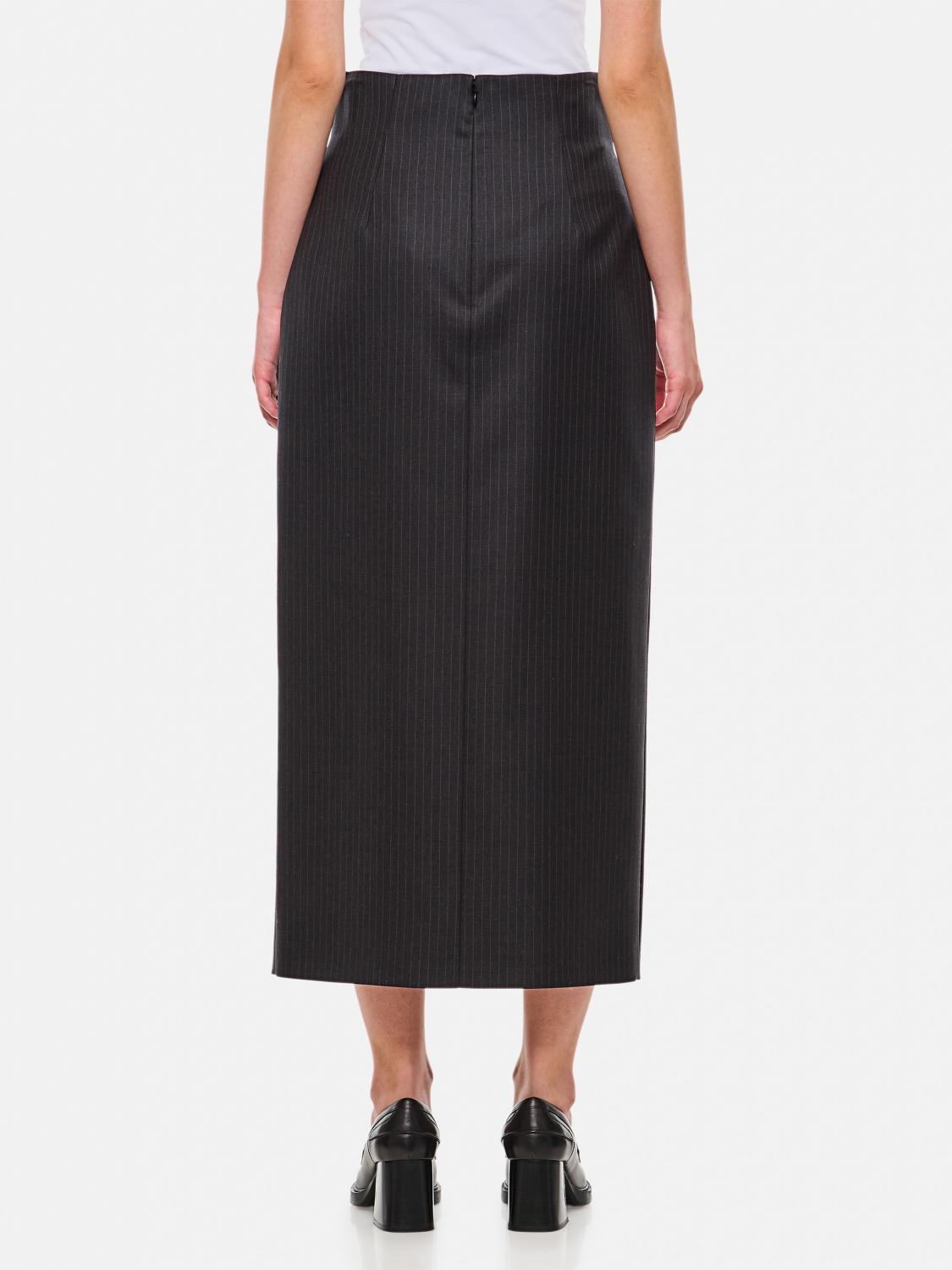Giglio Gonna Alexander McQueen in lana a righe Fino al 60% di sconto