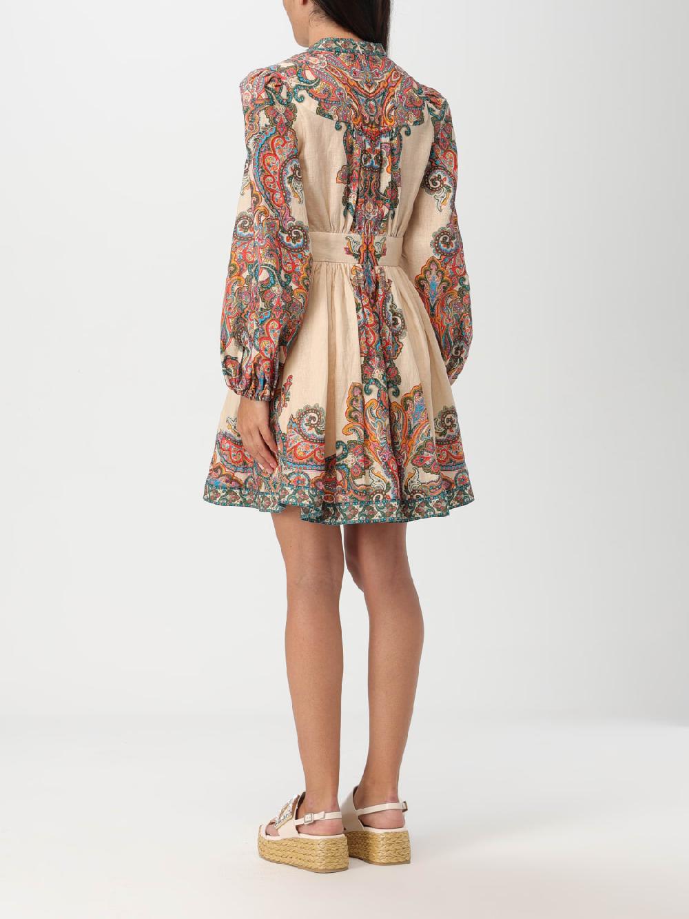 Giglio Abito mini Ottie Plunge Zimmermann Only for today