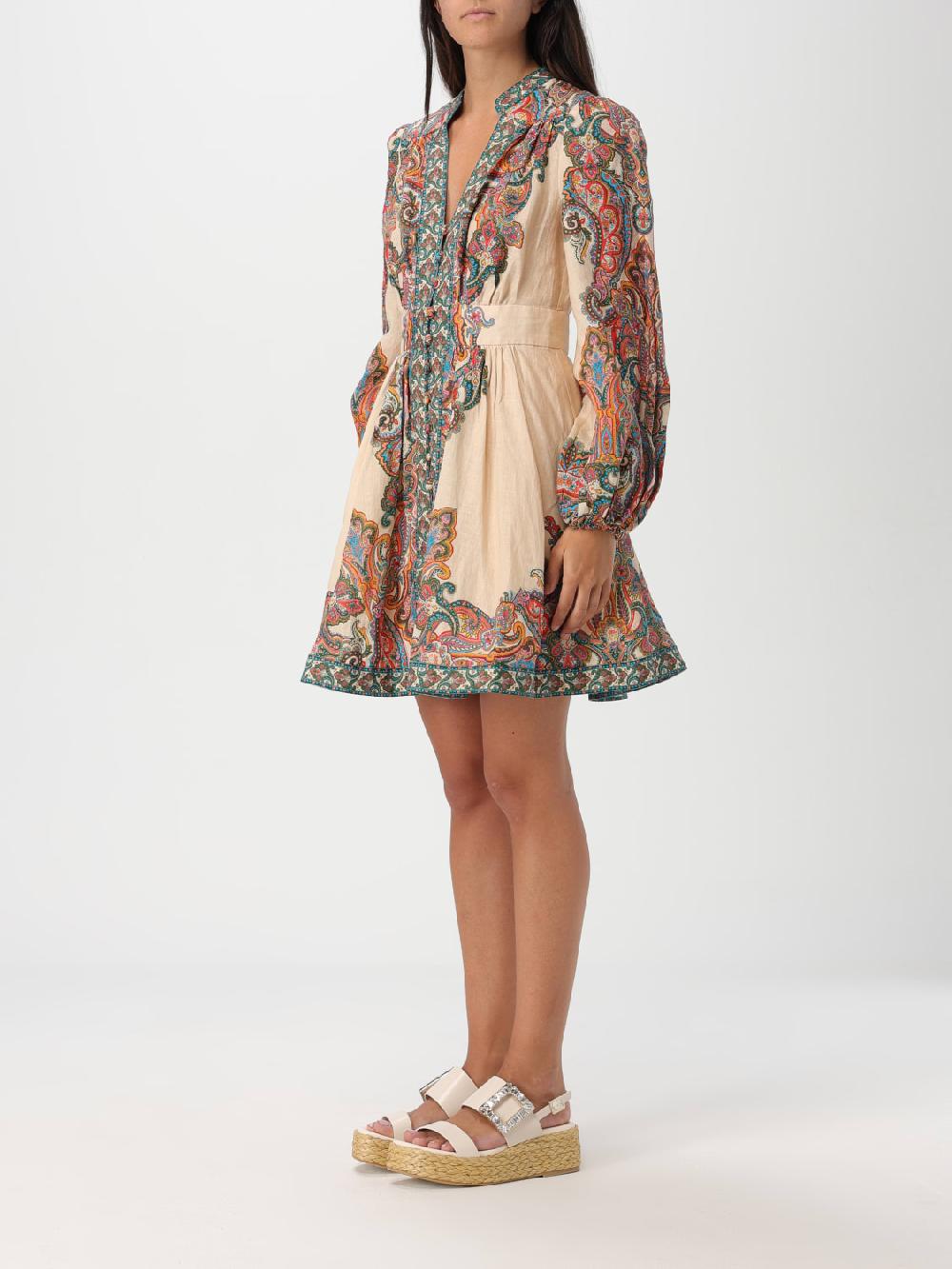 Giglio Abito mini Ottie Plunge Zimmermann Only for today