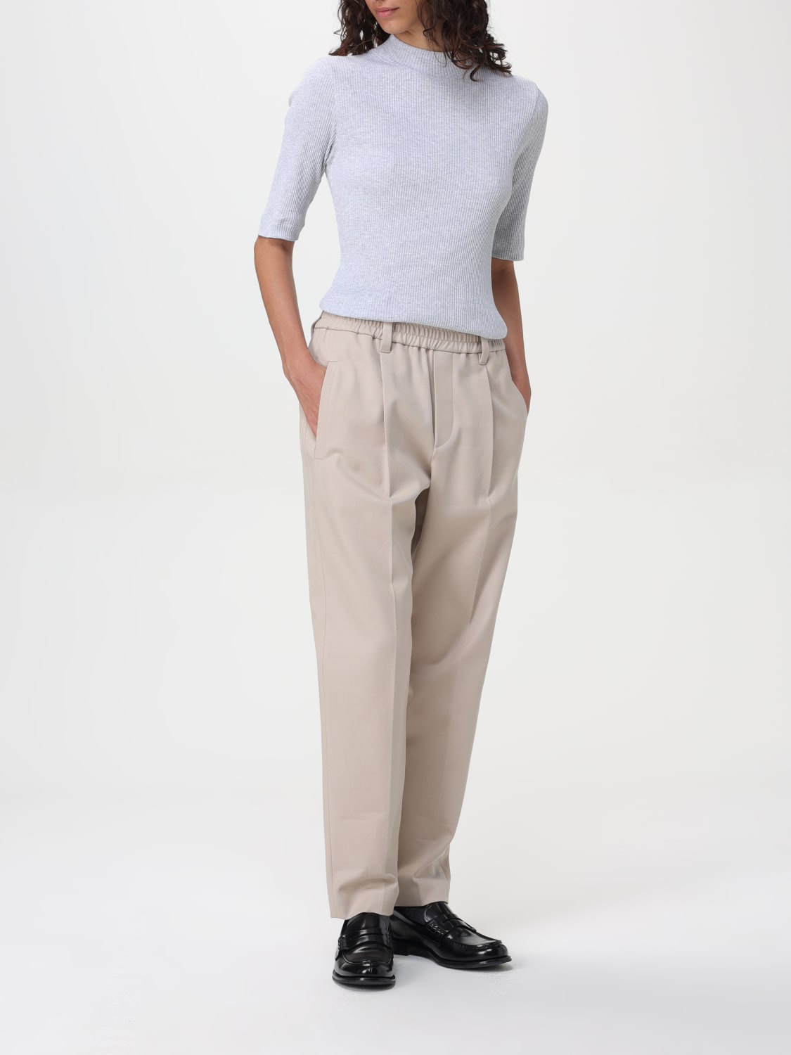 Giglio Pantalone Brunello Cucinelli in cotone Duty-free