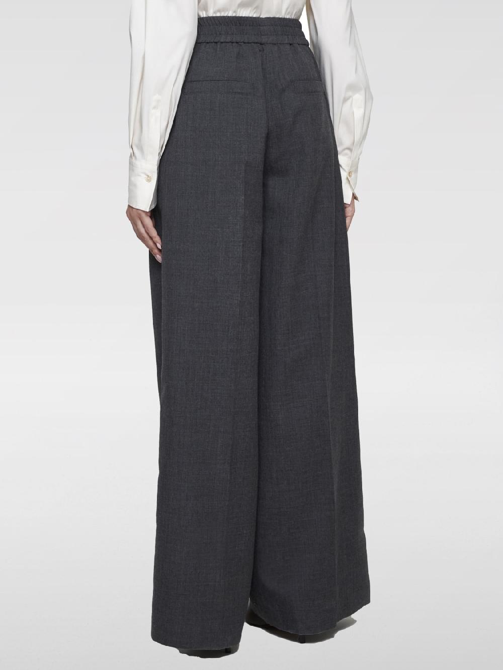 Giglio Pantalone ampio Brunello Cucinelli in lana Italy