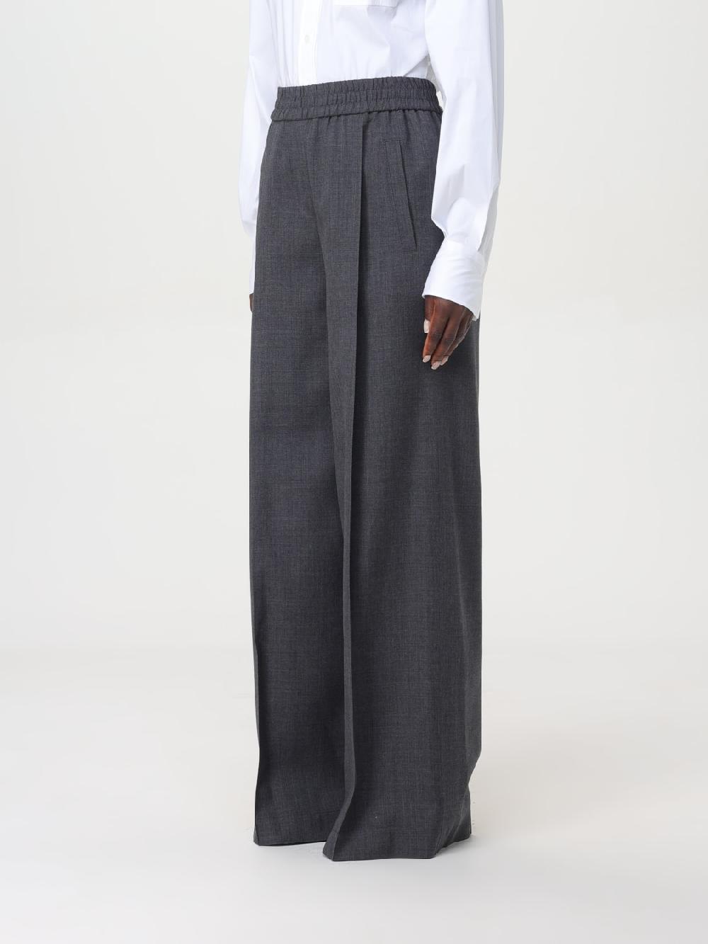 Giglio Pantalone ampio Brunello Cucinelli in lana Italy