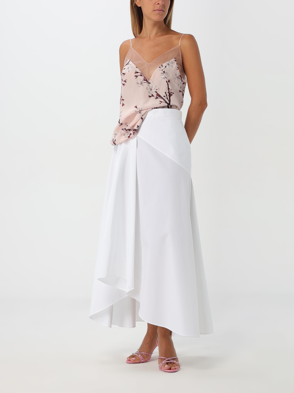 Giglio Gonna Alexander McQueen in cotone Nuovo