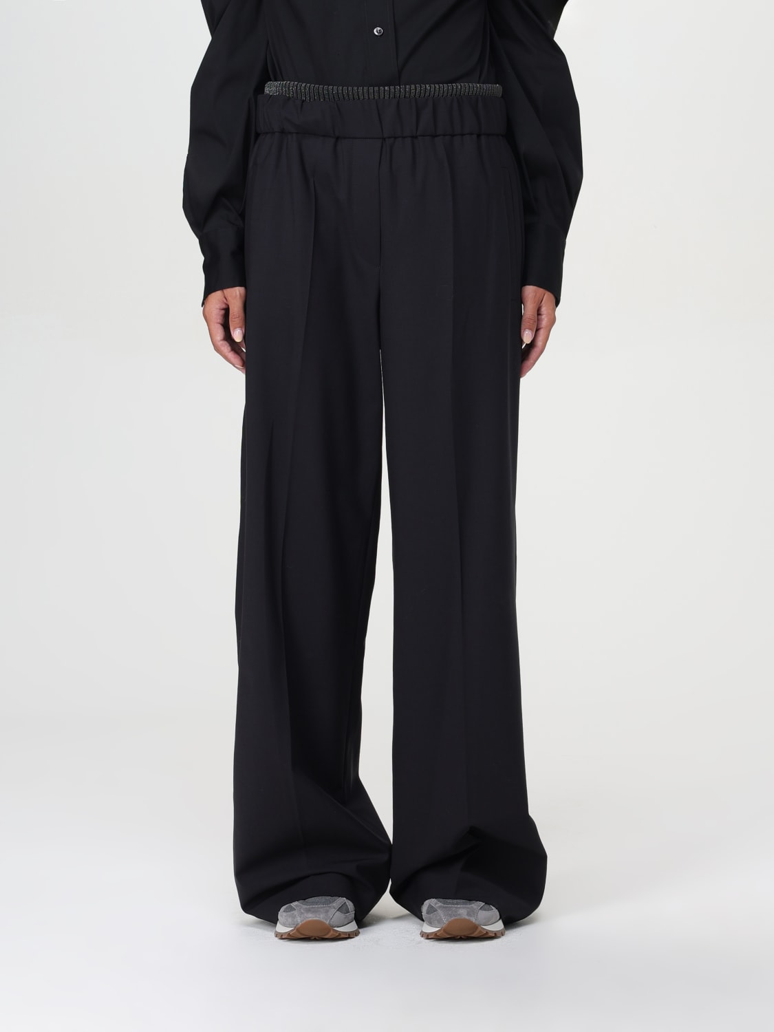 Giglio Pantalone Brunello Cucinelli in lana Soddisfazione Garantita