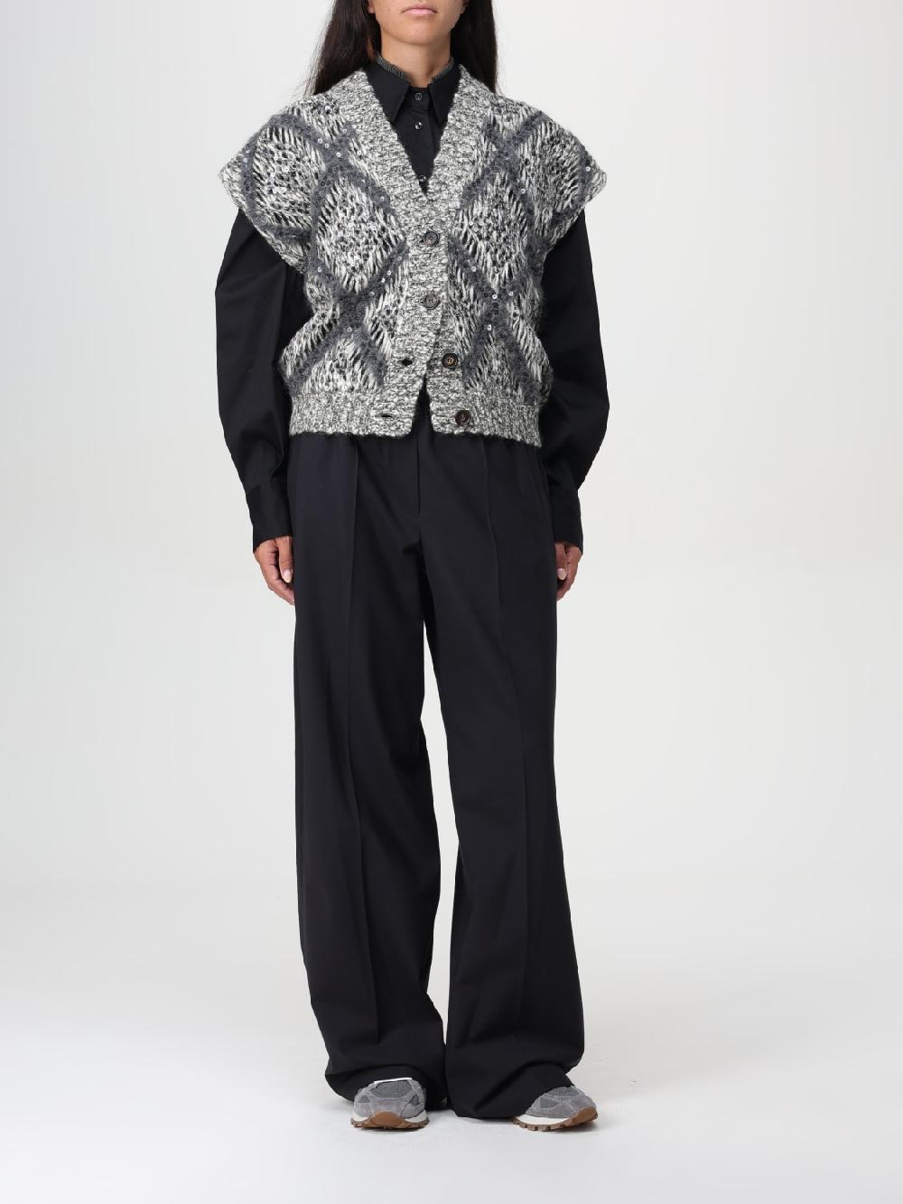 Giglio Pantalone Brunello Cucinelli in lana Soddisfazione Garantita