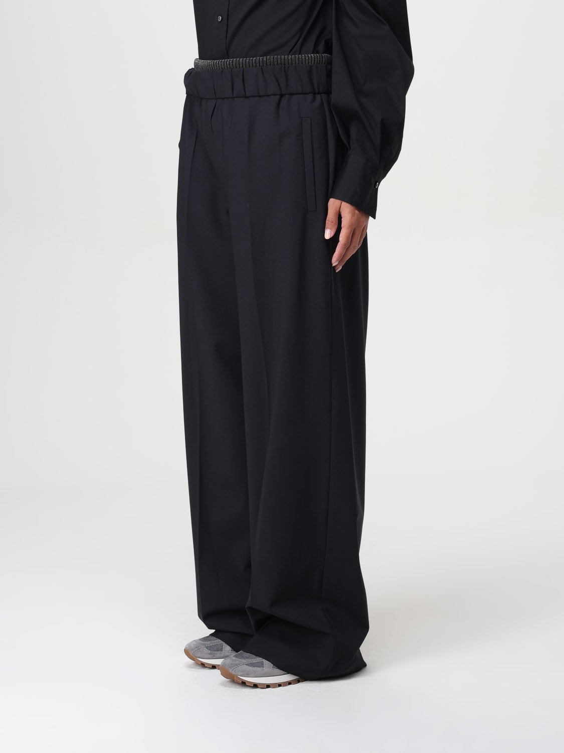 Giglio Pantalone Brunello Cucinelli in lana Soddisfazione Garantita