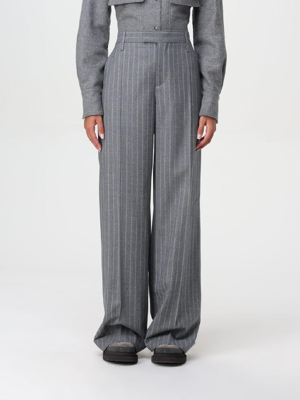 Giglio Pantalone gessato Brunello Cucinelli Fino Al -60%