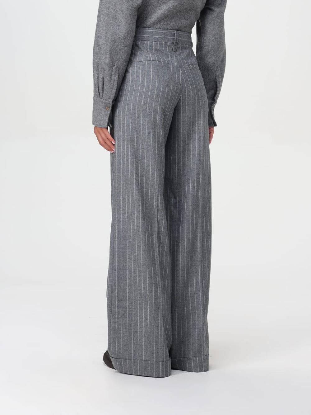 Giglio Pantalone gessato Brunello Cucinelli Fino Al -60%