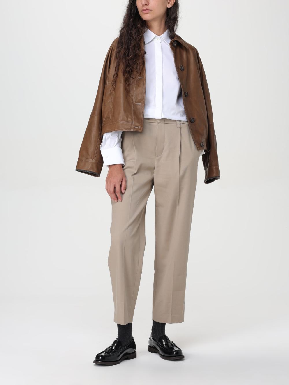 Giglio Pantalone Brunello Cucinelli in cotone Vendita Calda