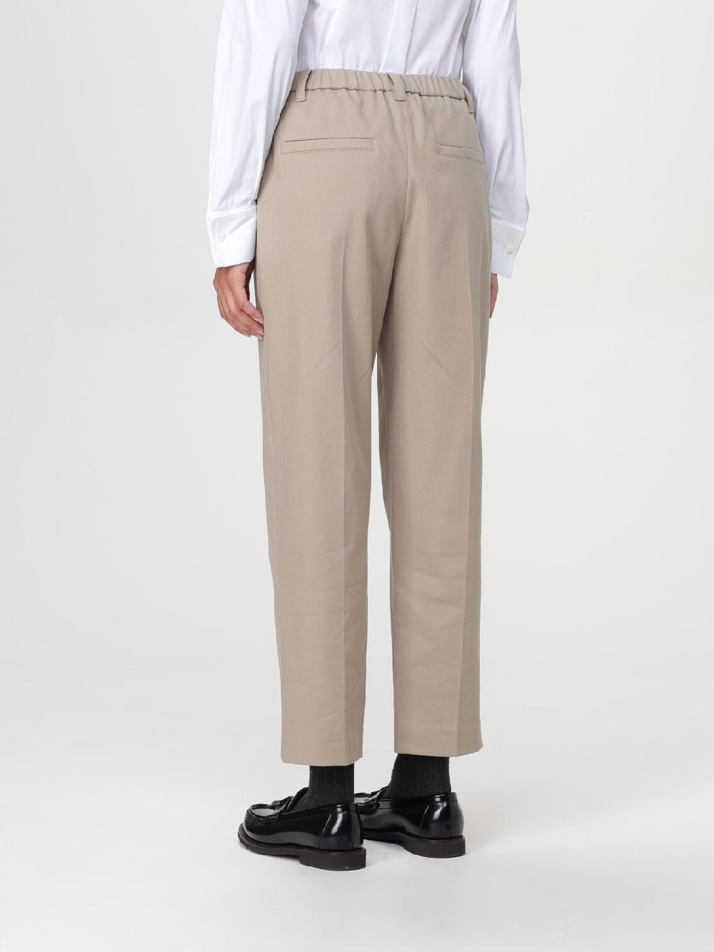 Giglio Pantalone Brunello Cucinelli in cotone Vendita Calda