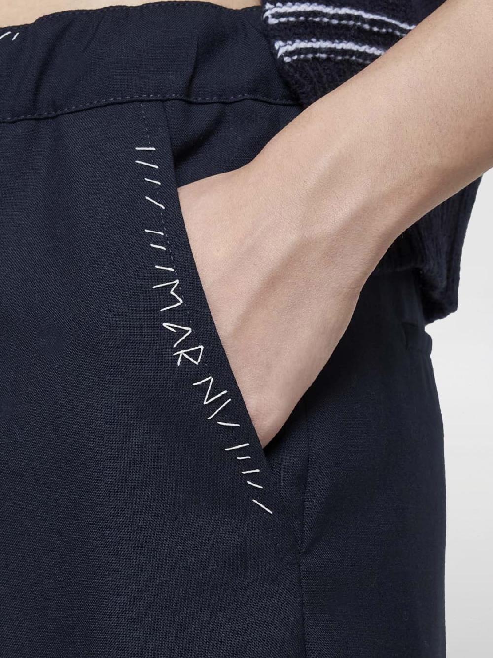Giglio Pantalone in lana Marni Black Friday