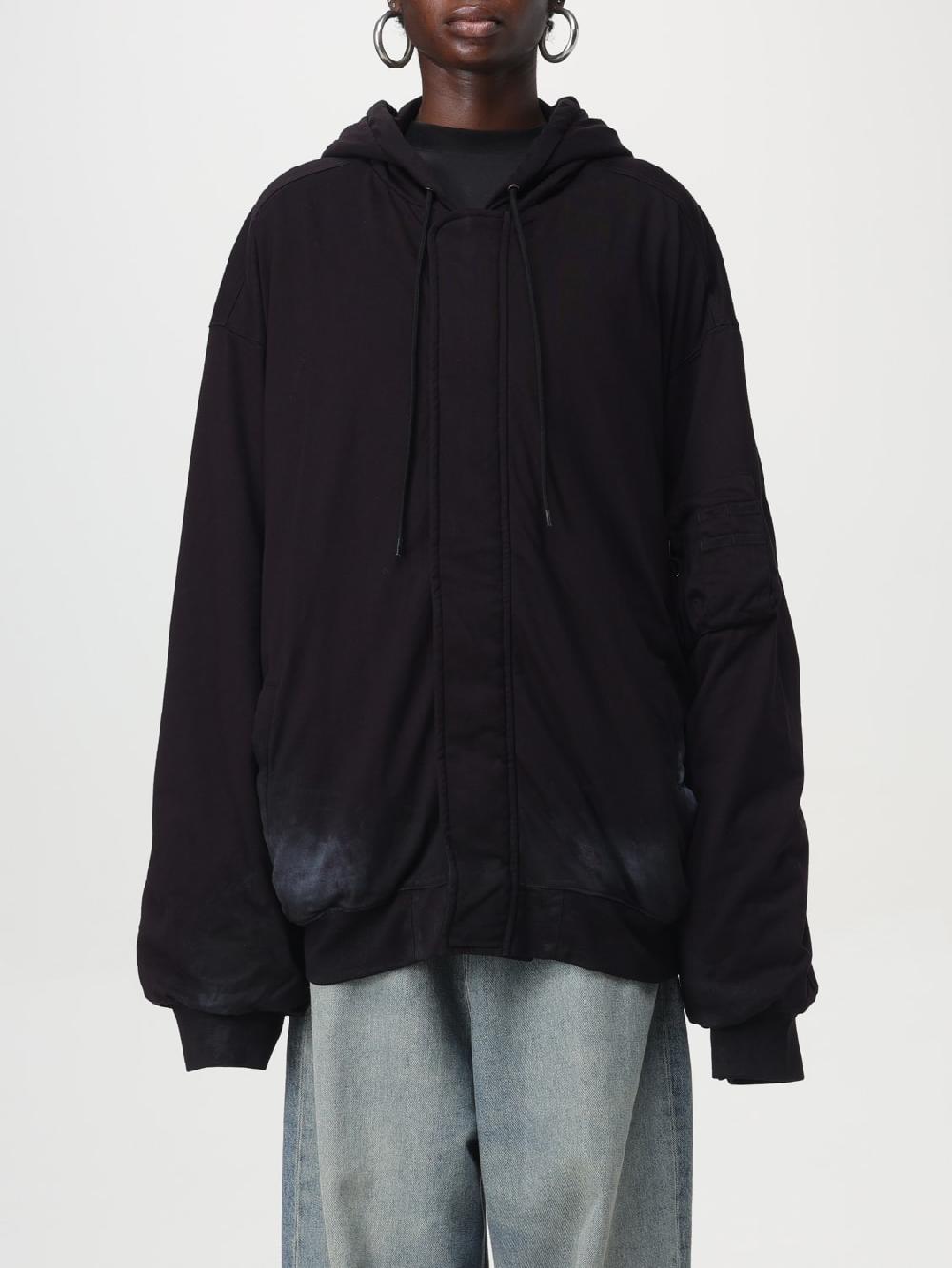 Giglio Giacca oversize con cappuccio e maxi logo Balenciaga Offerta natalizia