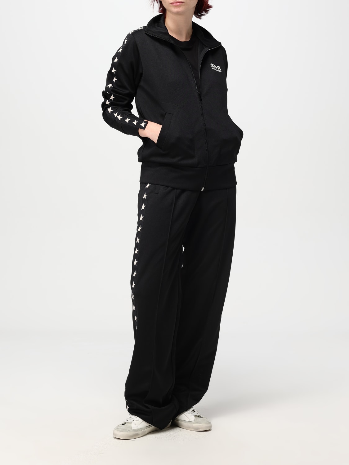 Giglio Pantalone Golden Goose in tessuto elasticizzato Offerta per la Festa della Mamma