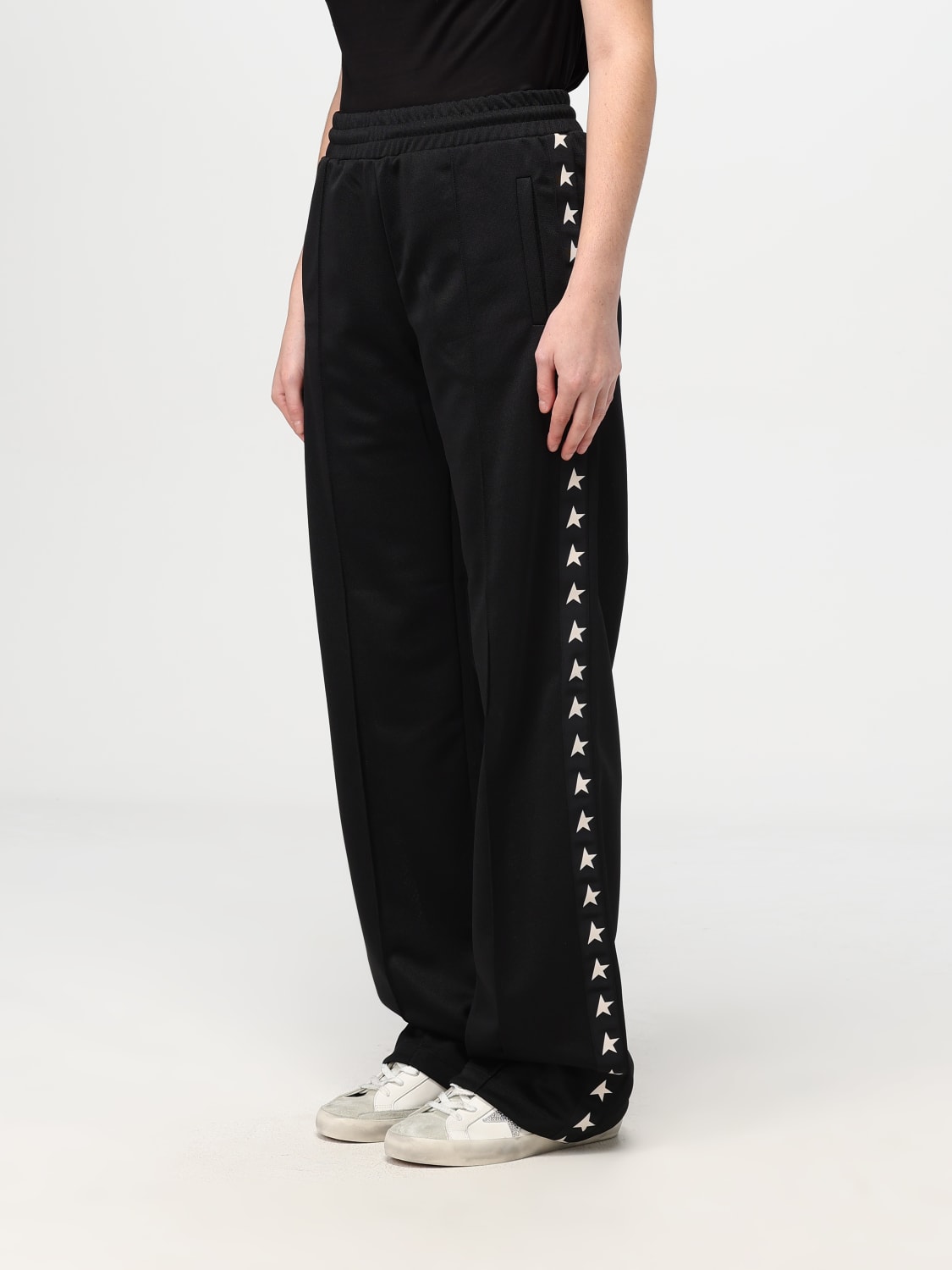 Giglio Pantalone Golden Goose in tessuto elasticizzato Offerta per la Festa della Mamma