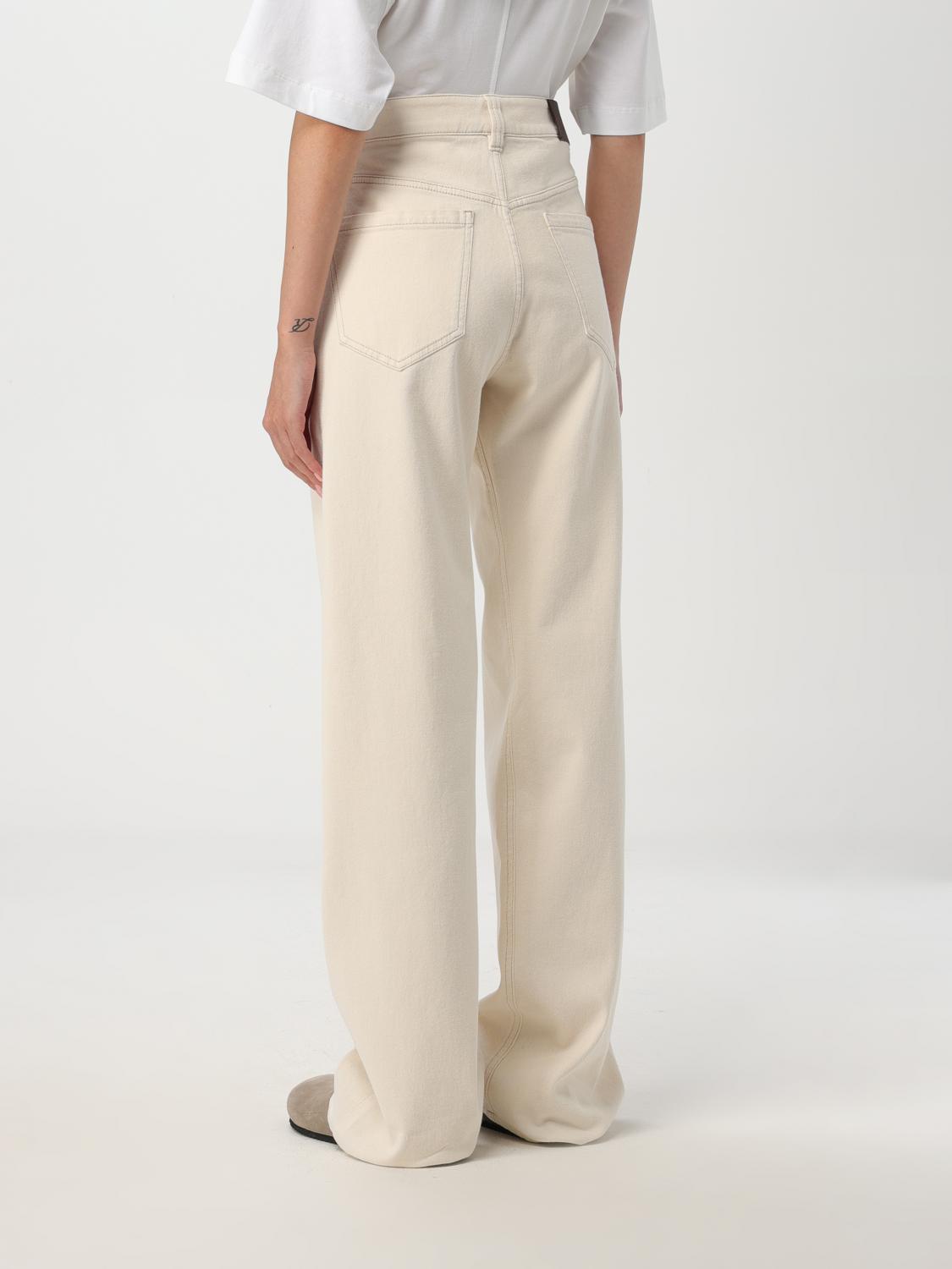Giglio Pantalone donna Brunello Cucinelli Smaltimento dello stoccaggio