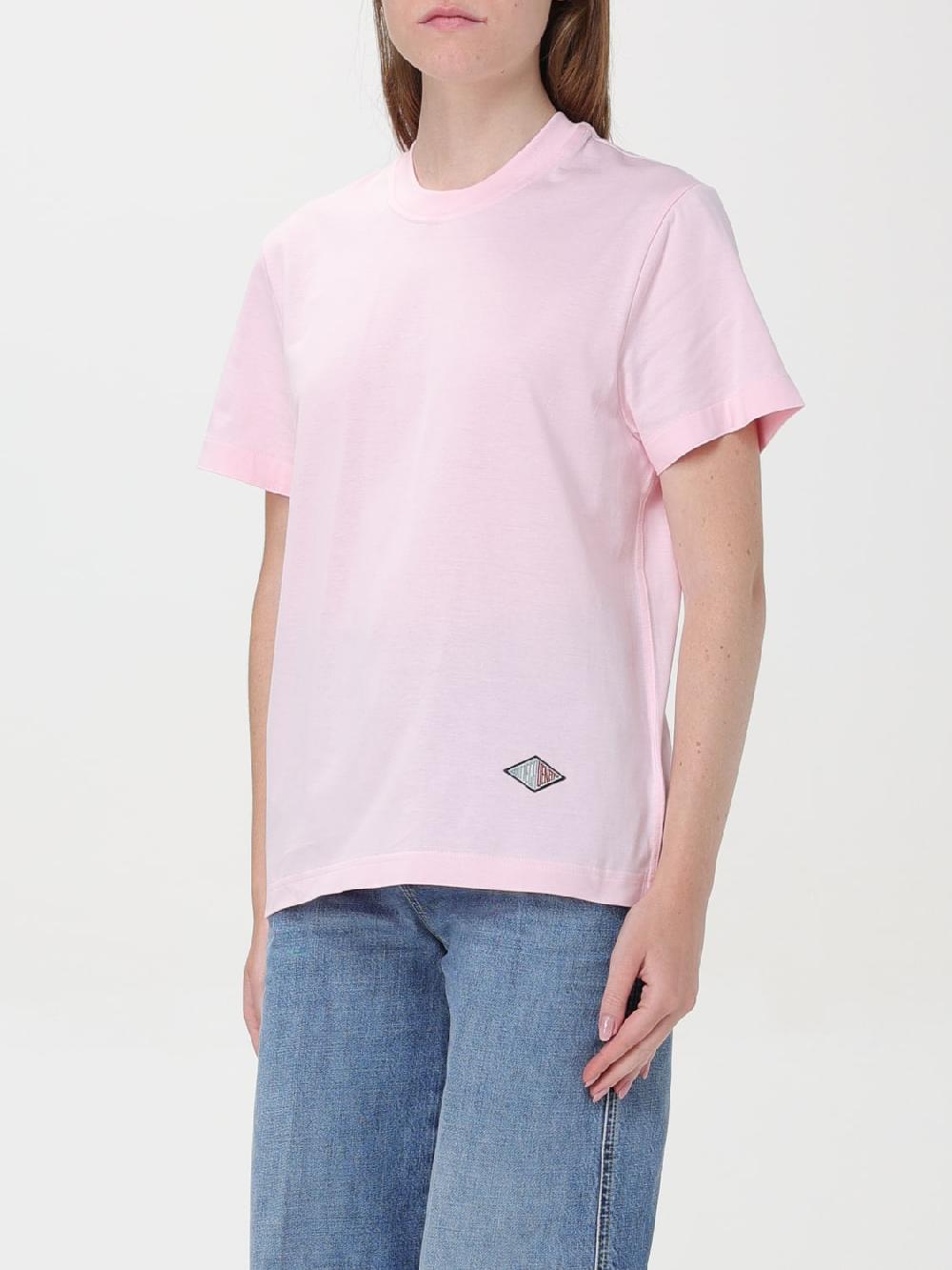 Giglio T-shirt basic Bottega Veneta con mini logo Lightning offer
