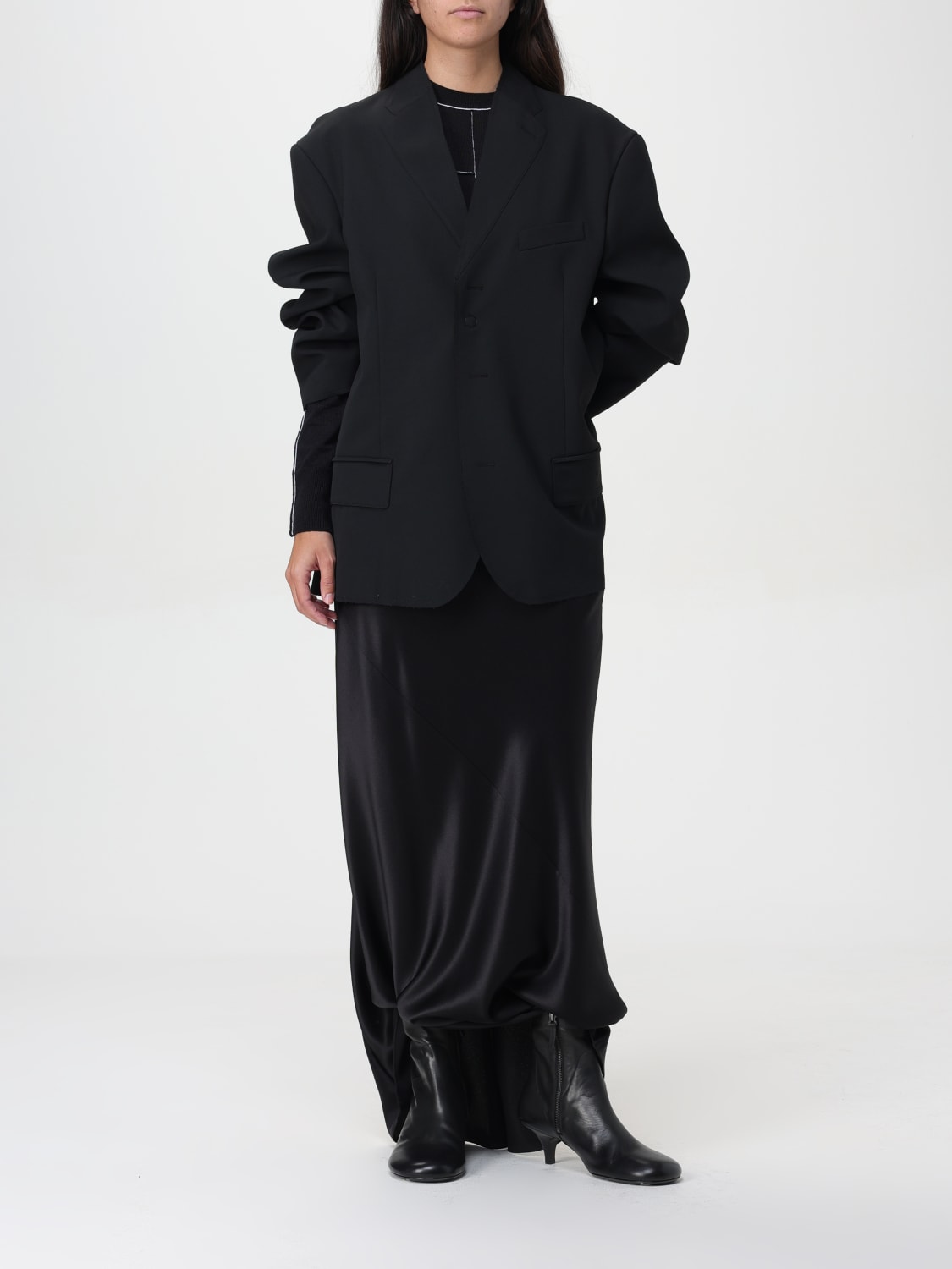 Giglio Blazer a monopetto Mm6 Maison Margiela Ritorno libero