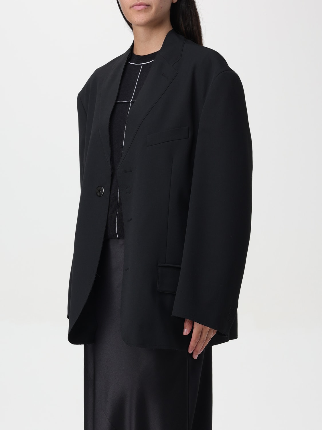 Giglio Blazer a monopetto Mm6 Maison Margiela Ritorno libero