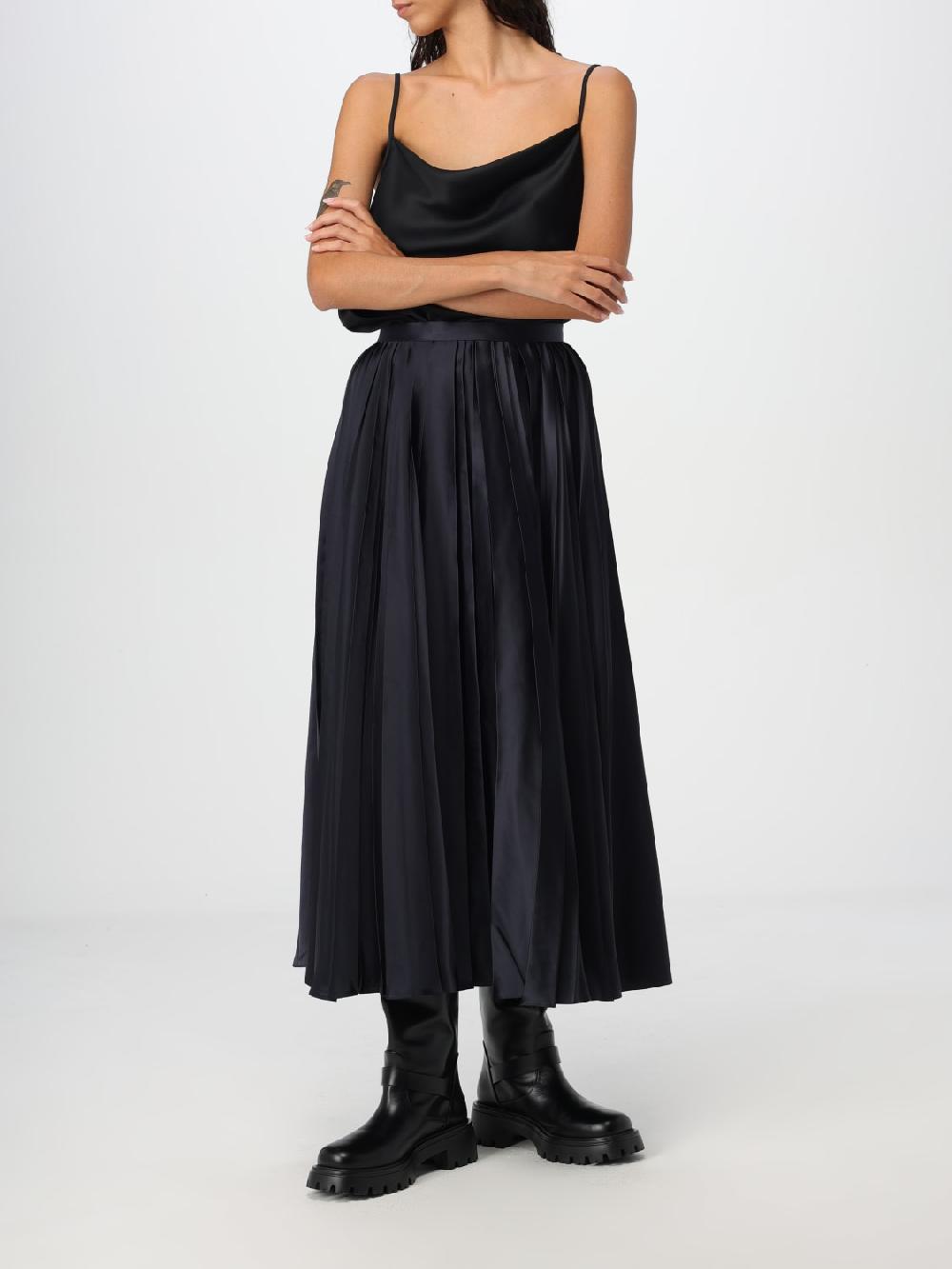Giglio Gonna midi Del Core in viscosa plissettata Fino al 50% di sconto