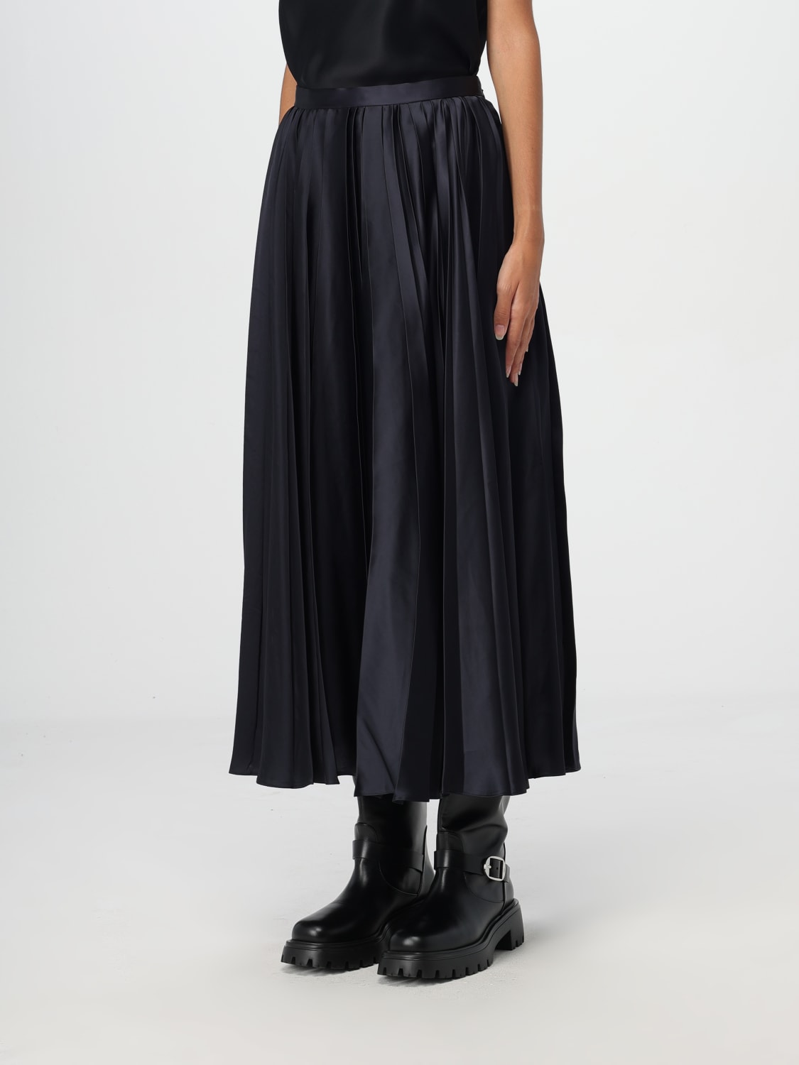 Giglio Gonna midi Del Core in viscosa plissettata Fino al 50% di sconto