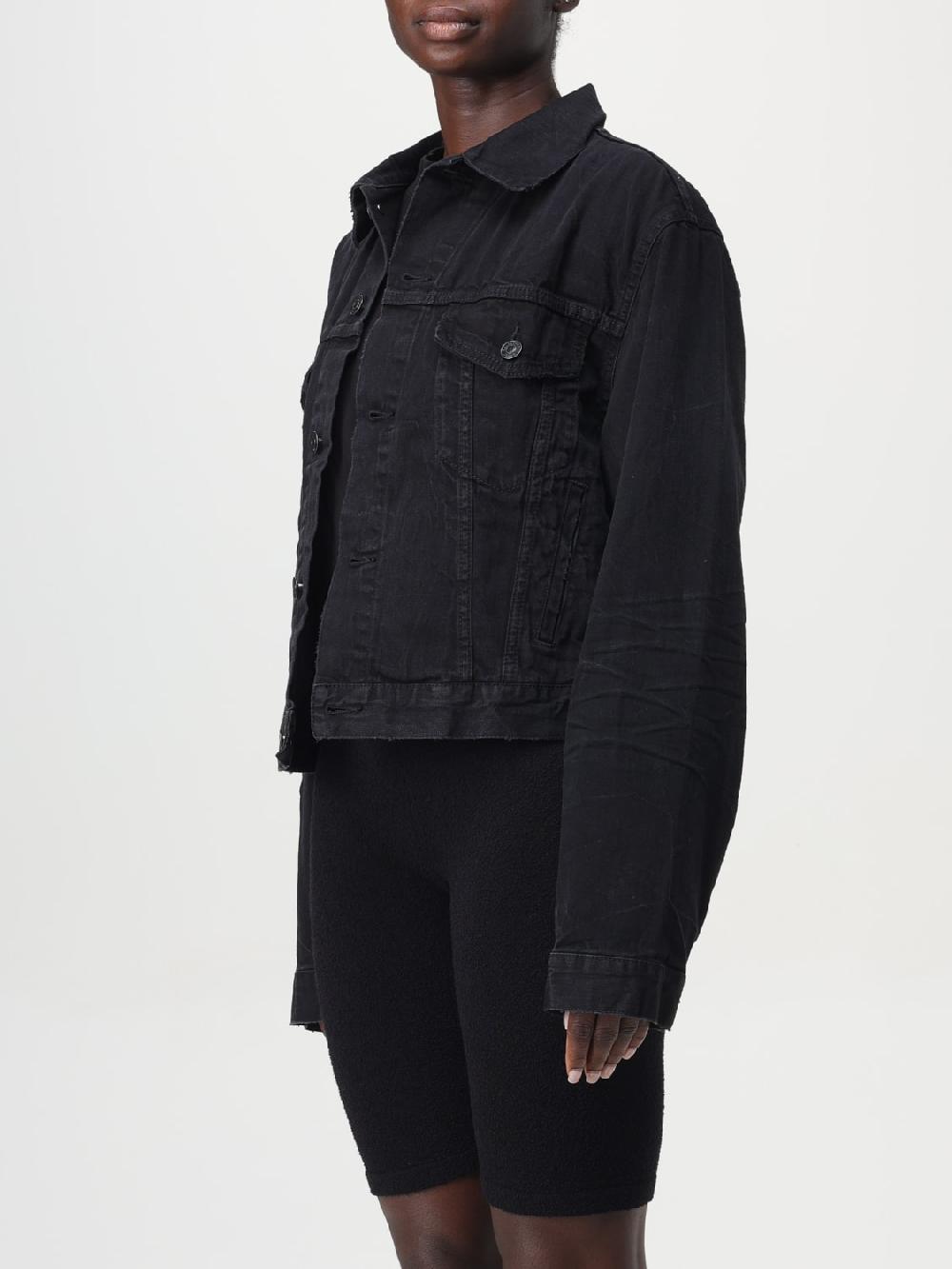 Giglio Giacca di jeans Balenciaga con logo posteriore Super sconto