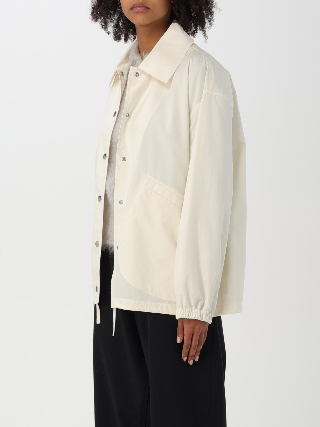 Giglio Giubbotto Jil Sander in cotone con logo Limitato a 3 giorni