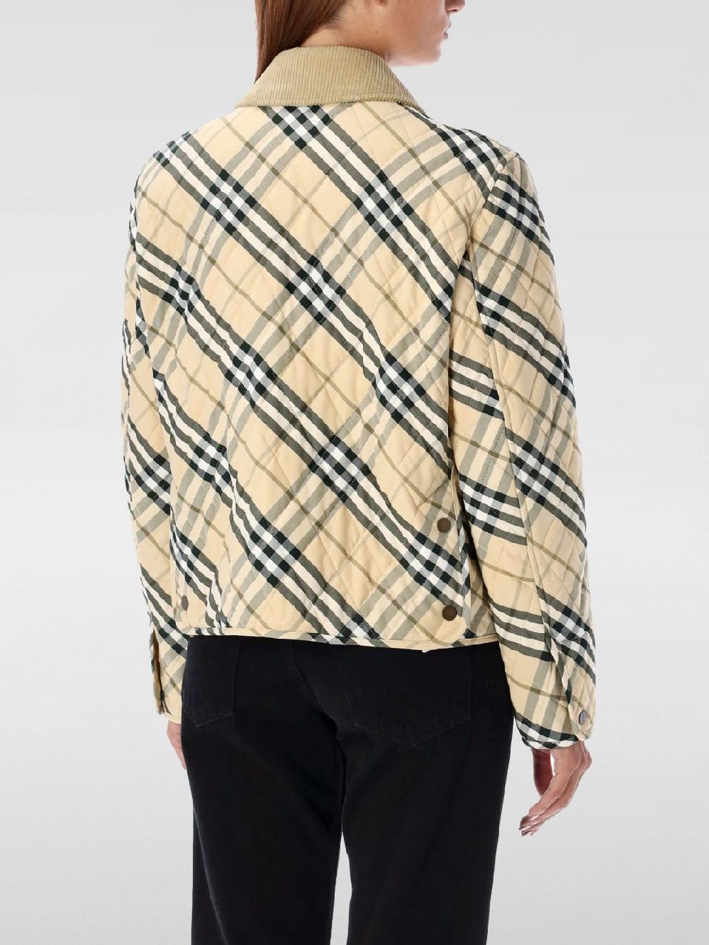Giglio Bomber Burberry in cotone stampato Black Friday Prezzi