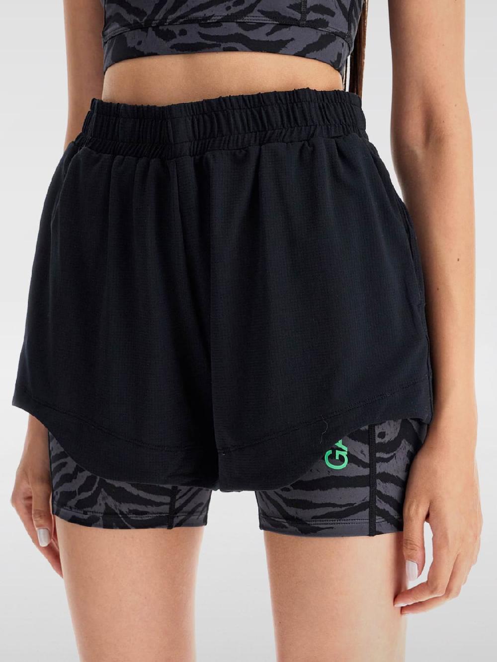 Giglio Pantaloncino Ganni in tessuto elasticizzato Promozione