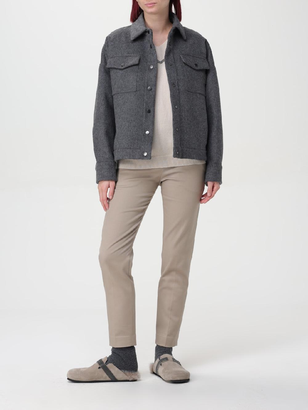 Giglio Overshirt Brunello Cucinelli in lana vergine In Vendita