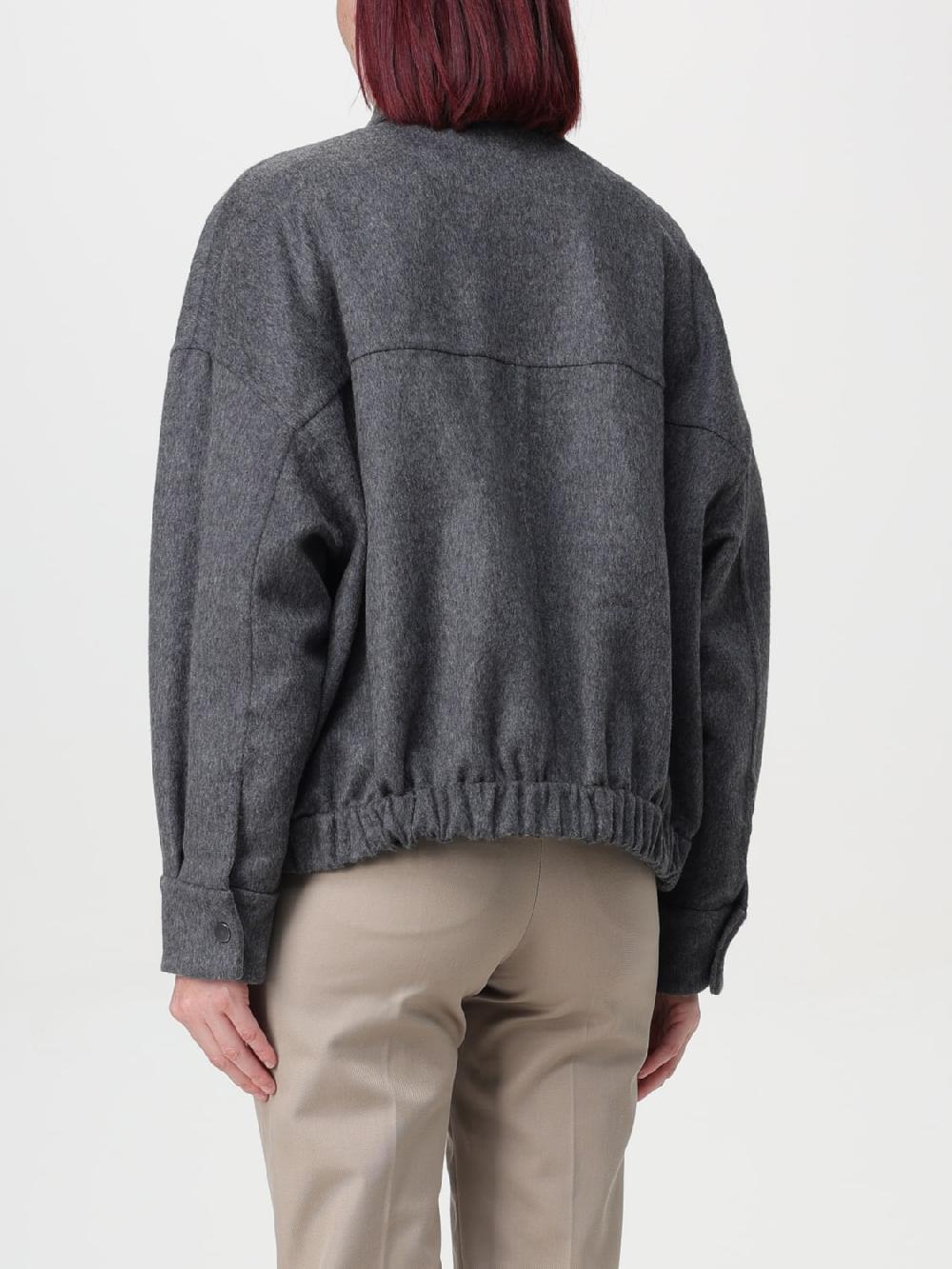 Giglio Overshirt Brunello Cucinelli in lana vergine In Vendita