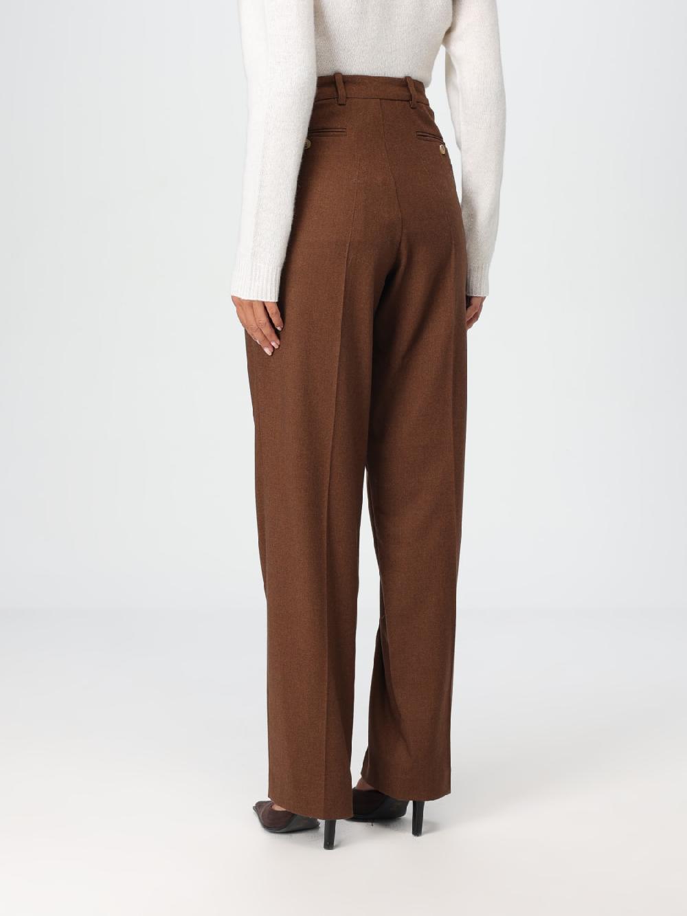 Giglio Pantalone Alysi in misto lana Negozio online di fabbrica